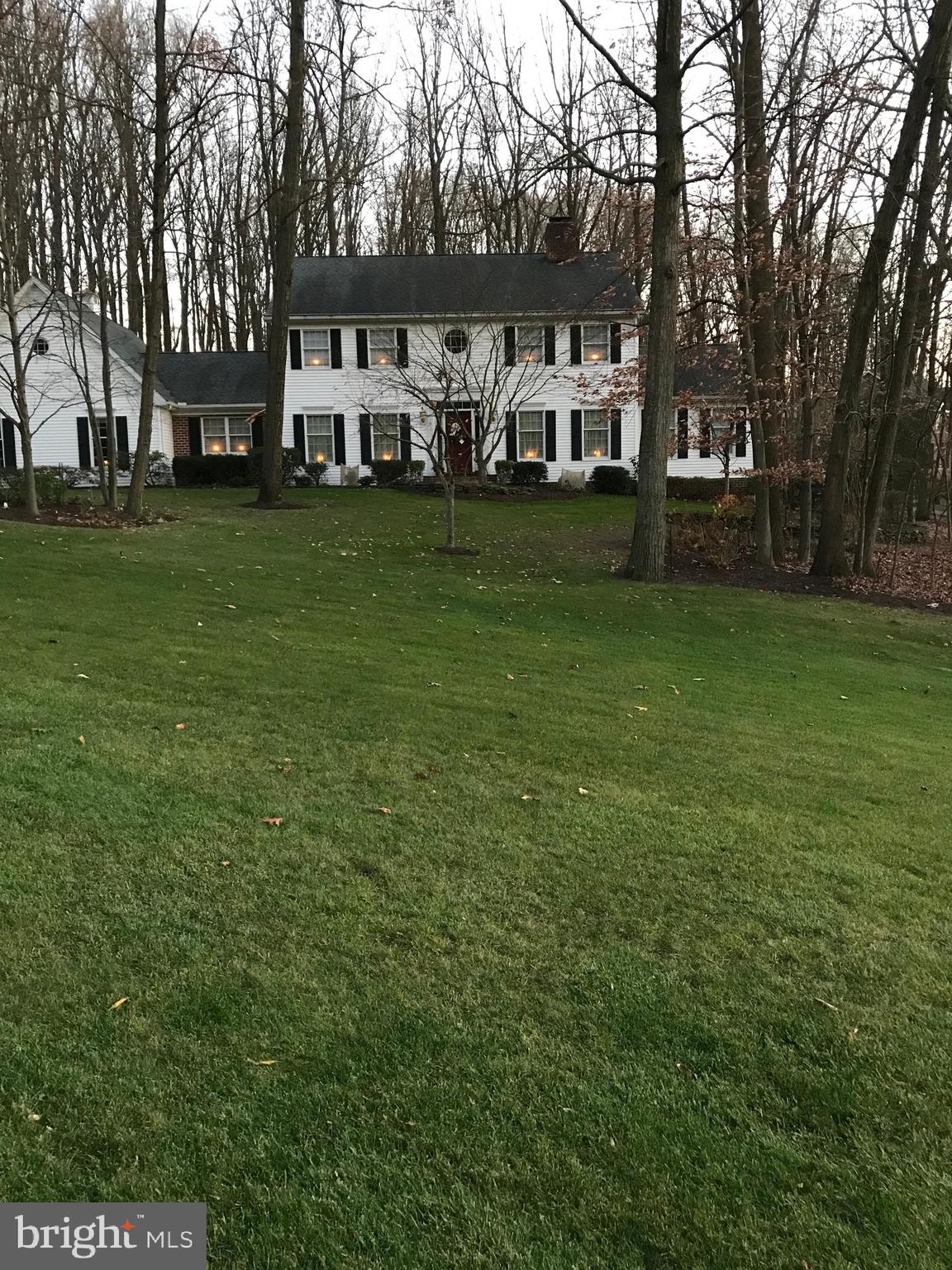 Information for Comparable Purposes:  Warm and inviting, lovingly maintained, original owner home on a beautiful,  partially wooded lot.  Gleaming solid maple wood flooring in foyer and dining room.  First floor study w/handsome, custom made cherry built-ins is tucked away in a quiet corner of the house.  Delightful, sun-splashed breakfast room off kitchen overlooks  a large paver stone patio and woods beyond.   Spacious family room with gas fireplace and lovely built-ins.  French doors off family room lead to a sweet four season sun room.   Convenient first floor bedroom with adjacent full bath.  Loads of closet/storage space throughout home.  Roof replaced in 2011 with 30 year shingles.