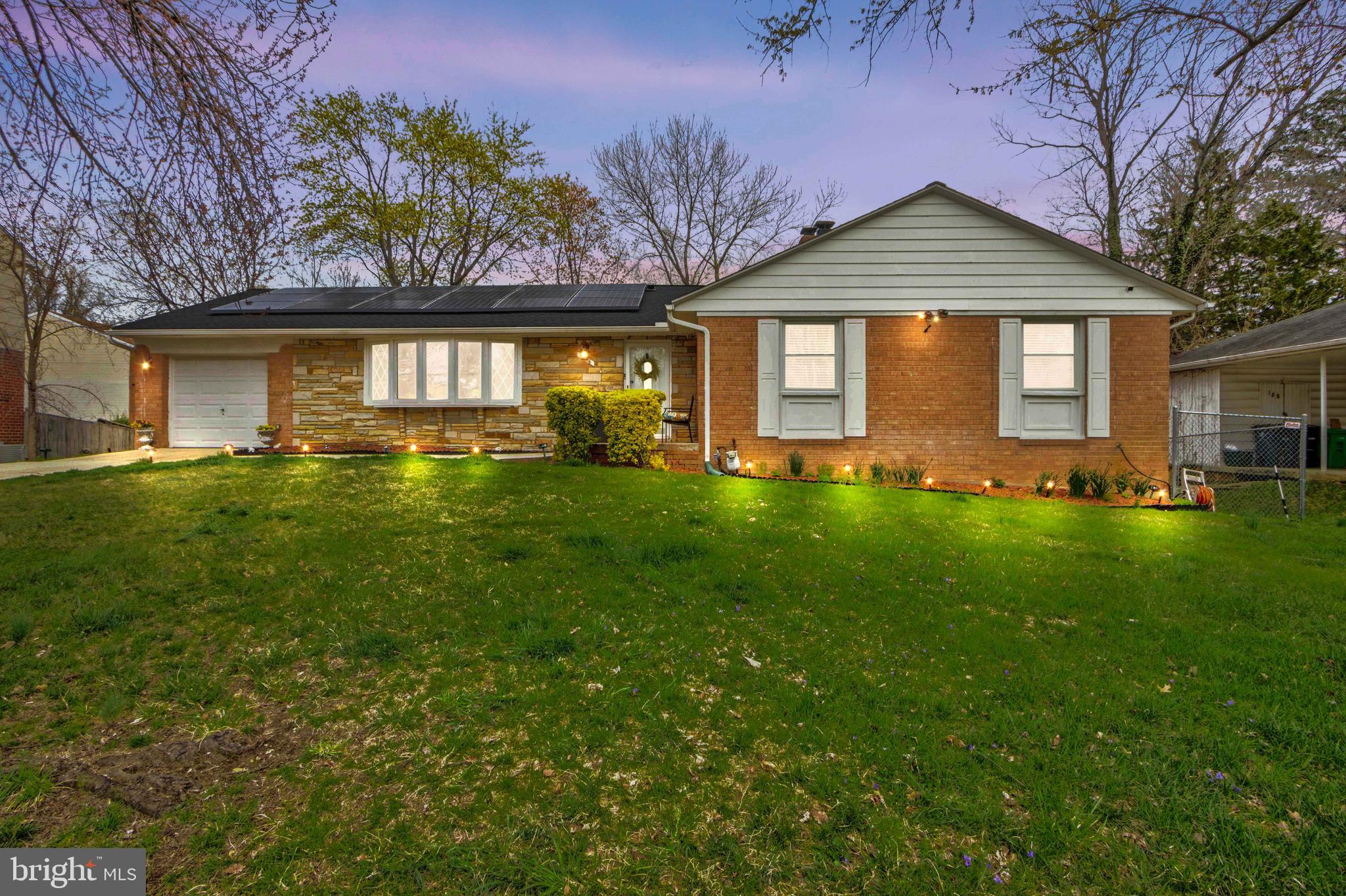 Charming Brick Home in the Heart of Kettering!

Looking for a home with bedrooms on the main level?  This is it!
This beautifully updated 5-bedroom, 2.5-bath home offers a perfect blend of comfort and style. It's enough room for the whole family. The eat-in kitchen has been updated, making it ideal for cooking and entertaining. It flows seamlessly to the spacious deck, creating the perfect space for morning coffee, outdoor meals or just unwinding in the fresh air.  Inside, you'll find a spacious living room with natural light coming thru the bay window, separate area for dining, a bonus room and a full finished basement with gas fireplace and walkout to the cement patio, providing even more room to relax and entertain. Hardwood floors add warmth and character throughout the home. Plenty of storage space, one car garage and driveway for all your family needs.

The fenced backyard offers privacy, while the combination of the deck off the kitchen and the patio below make this home ideal for gatherings, big or small. Located in the heart of Kettering, this home is a must-see!
New Appliances 3yrs, New Roof 4yrs, HVAC 1yr, Water Heater 2yrs, upgraded full view windows 15yrs

Close to DC, UMD Capitol Region Hospital, AAFB, Boiling AFB, National Harbor, Six Flags, Watkins Park, shopping, metro rail and major highways and roads.