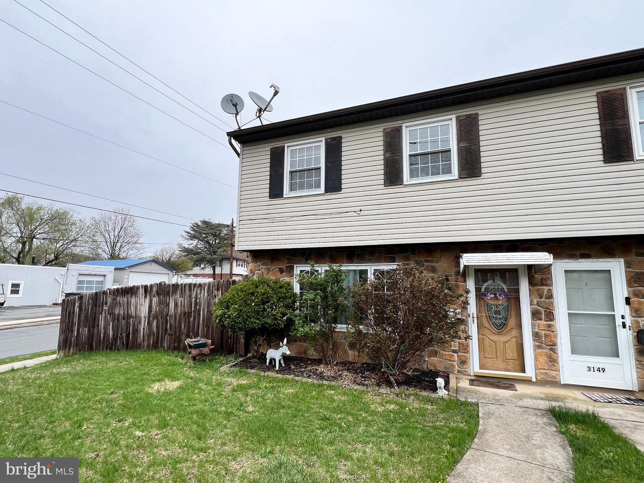 Charming Semi in Muhlenberg School District!
Situated on a desirable corner lot, this inviting home features a spacious, fenced-in yard with a large covered patio—perfect for relaxing or entertaining. Enjoy raised garden beds, a sizable shed for storage, and off-street parking for up to three vehicles.

Inside, the main floor offers an open, airy layout with a generous dining area just off the kitchen, a convenient half bath, and a laundry room. Upstairs, you'll find three spacious bedrooms, a full bathroom, and ample closet space throughout.

All of this in a prime location—just minutes from parks, schools, shopping, restaurants, public transportation, and more.

Don’t miss the opportunity to make this beautiful home yours!