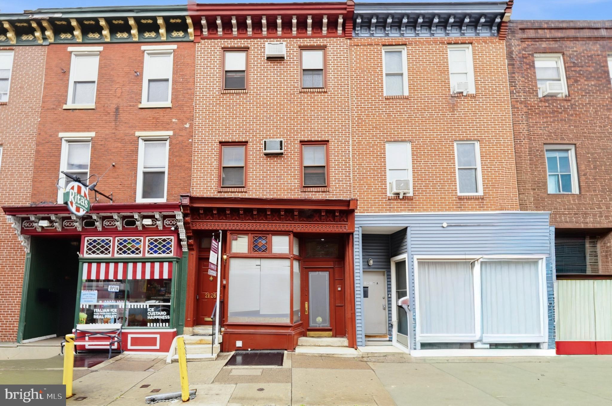 Excellent Opportunity to purchase a well kept Mixed Use building. CMX2 Zoning. Spacious 2751 Sq Ft .     First floor front: Storefront used as a studio apartment. First floor rear: Bilevel. 1 Bedroom apartment with rear garden, deck and patio. Second floor front and 3rd floor:  2 Bedroom + Den, 2 Bath apartment. Unfinished basement with common washer & dryer.  Unit 1-Owner Occupied. Potential $1,200. Unit 2-$1,600 Leased through November. Unit 3-$2,000 Month to month.