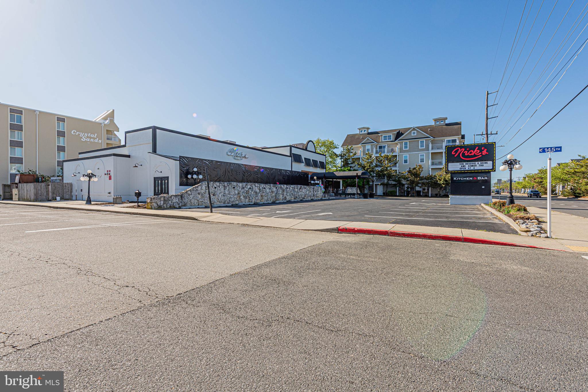 A truly rare chance to own a landmark property in Ocean City. This offering includes two parcels totaling 35,598 sq ft. The larger parcel is commercially zoned and features a turnkey, approximately 9,500 sq ft restaurant that is fully equipped and ready to open immediately. The second parcel is a fantastic ocean block lot, just a few buildings from direct oceanfront access.
Whether you continue operating the existing restaurant or explore redevelopment opportunities, the size, zoning, and proximity to lower Delaware make this an exceptional investment. Opportunities to acquire real estate of this caliber complete with an established structure are few and far between.
Don’t miss your chance to secure this unique property. Contact the listing agent for details and to schedule a showing.