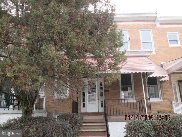 Fannie Mae Homepath Property.Wonderful chance to own this value priced home.Enjoy nice room sizes and ample rear yard.The front porch is perfect for warm weather outdoor living space.Use the unfinished basement as added storage or finish for more living space A convenient location,just blocks from the park and a short drive to Downtown Baltimore!"Sold subject to the code violation in document man.