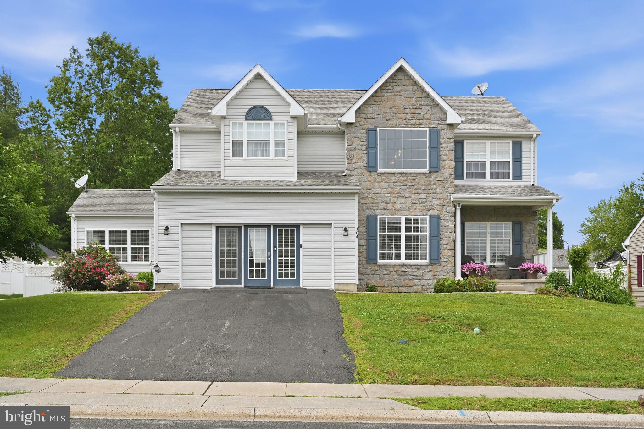 Beautifully maintained Four bedroom, Two and OneHalf bath home located in a quiet subdivision offering the perfect blend of space, comfort, and flexibility. Designed for today’s lifestyle, this home features an open-concept kitchen and living room combination with a cozy gas fireplace, upgraded countertops, luxury plank flooring, and impeccable finishes throughout. The spacious layout includes a formal dining room, dedicated den, bonus room/home office space, and a bright four-seasons room ideal for relaxing or entertaining year-round. The kitchen flows seamlessly into the main living area, creating an inviting atmosphere perfect for gatherings and everyday living. Upstairs, the expansive primary suite offers a private retreat with walk-in closets and a luxurious primary bath featuring a soaking tub. Three additional bedrooms provide generous space for guests, or additional workspace needs. The large unfinished basement presents endless possibilities for future expansion, recreation space, storage, or multigenerational living potential. Outside, enjoy the privacy of a fully fenced rear yard and rear deck perfect for outdoor dining, entertaining, or quiet evenings at home. With flexible living spaces, upscale upgrades, and room to grow, this home is ideal for remote work or buyers seeking modern comfort in a peaceful neighborhood setting. Conveniently located near shopping, dining, and commuter routes, this exceptional property combines functionality, style, and long-term value.