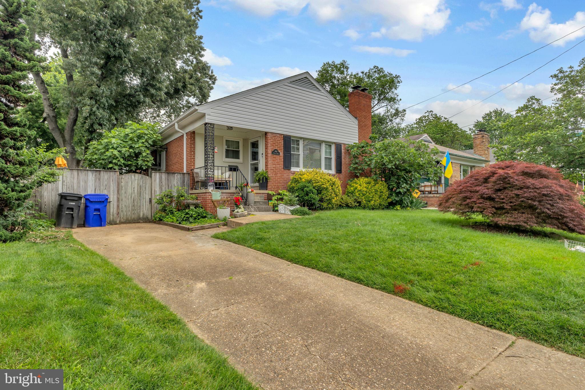 Welcome to 809 Veitch Street, a charming brick rambler offering classic curb appeal, flexible living space, and a prime Arlington location. This detached single-family home offers inviting living space, smart layout, and thoughtful touches throughout. Offering three comfortable bedrooms, a walkout basement, and expansive attic storage, this home meets the needs of modern renters seeking both space and flexibility in a central location. Upon entry, you're welcomed into a light-filled main level with a seamless connection between the open kitchen, spacious living room, and cozy dining nook. The kitchen offers gas cooking, abundant cabinetry, and a breakfast bar with barstool seating that opens directly to the main living space—ideal for both everyday function and entertaining. The dining nook features built-in bench seating and a window for natural light, while the adjacent living room is bright and inviting, with hardwood floors, oversized windows, and a decorative brick fireplace as a focal point. All three bedrooms are located on the main level and share easy access to the full bath. The partially finished lower level adds versatile bonus space perfect for a home office, workout area, or media room, and includes a powder room and direct access to the backyard. Please note that while the home includes two fireplaces, they are not safe for use and are decorative only. Additional highlights include off-street parking and professional lawn care included in the rent. PET FRIENDLY (owner prefers 1 dog)! Ideal for residents seeking space and comfort for both themselves and their four-legged companion. Set on a quiet residential street just blocks from the Columbia Pike corridor, this home offers unbeatable walkability to shopping, dining, coffee shops, and entertainment—including Giant, CVS, Lost Dog Café, and Arlington Cinema & Drafthouse. Clarendon and Court House Metro stations (Orange Line) are both just over a mile away, providing easy access to downtown DC, Rosslyn, Ballston, and more. The neighborhood is known for its tree-lined streets, architectural character, and strong community feel, with nearby access to bus routes, bike lanes, the Pentagon, Amazon HQ2, and Reagan National Airport. Available for late June occupancy—schedule your showing today and enjoy the privacy, space, and convenience of single-family living in one of Arlington’s most connected and vibrant communities. All Allegiance Property Management residents are enrolled in the mandatory Resident Benefits Package (RBP) for $55.95/month, which includes liability insurance, credit building to help boost the resident’s credit score with timely rent payments, up to $1M Identity Theft Protection, HVAC air filter delivery (for applicable properties), utility concierge service making utility connection and home service setup a breeze during your move-in, resident rewards program, on-demand pest control (optional), and much more. If the resident chooses not to have on-demand pest control, the RBP cost will be $40.95. More details provided upon application.