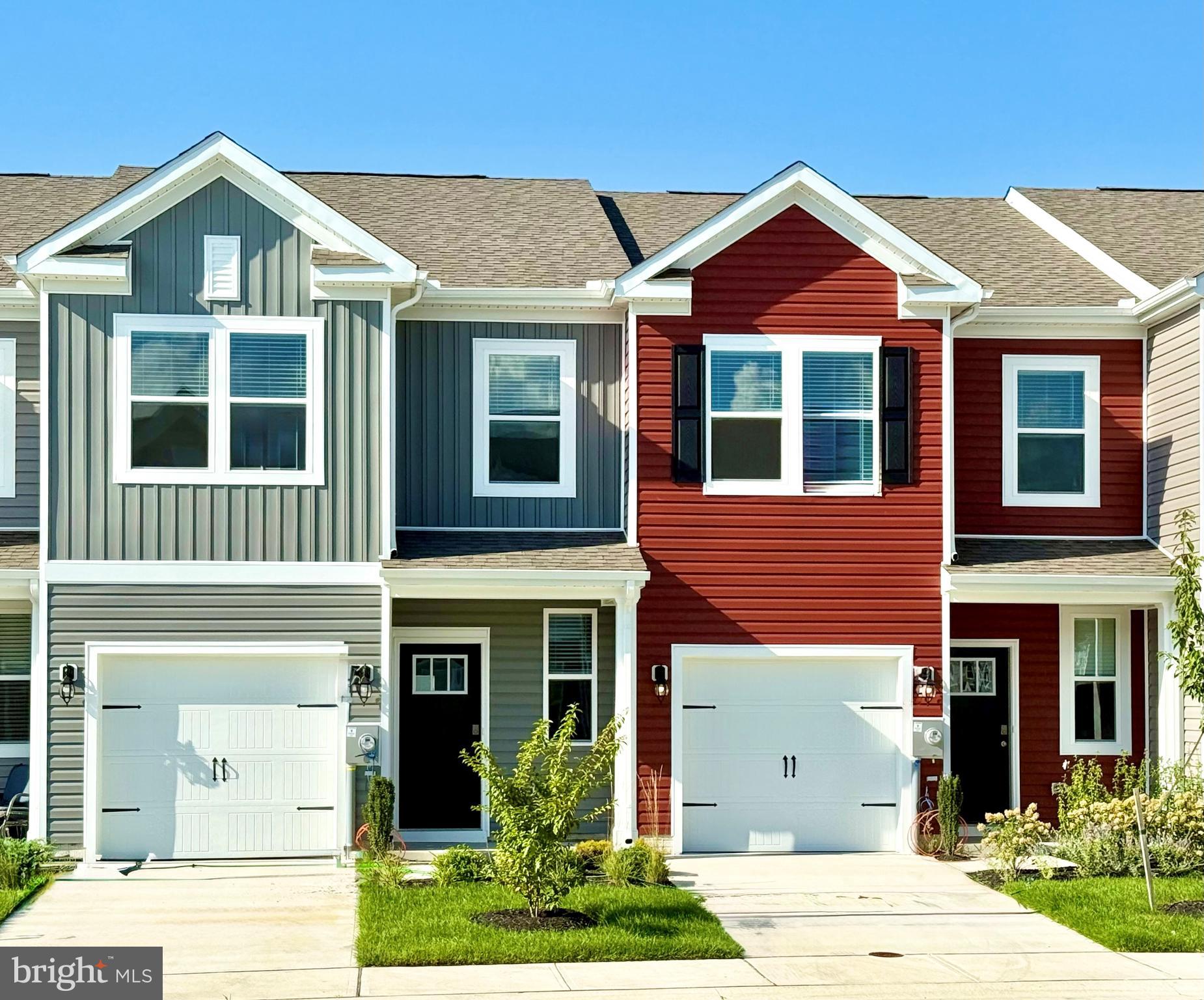 Discover your new home at 1154 Fairview Lane in Salisbury, MD, located in the charming Heritage Trace community. The Delmar, a 1500 square foot open-concept two story interior townhome, offers three bedrooms, two and a half bathrooms, and a one-car garage.

As you enter from the front porch, the inviting foyer leads you to the conveniently located power room and the one-car garage. The home’s functional eat-in kitchen features beautiful white cabinet space, granite countertops, a spacious peninsula island with room for seating, stainless steel appliances and a pantry closet. The kitchen is open to the ample living room and dining area making family gatherings effortless.

Upstairs, the spacious main bedroom comes complete with an oversized walk-in closet and a modern bathroom with a double bowl vanity, and generously sized walk-in shower. A linen closet is conveniently located in the hallway. Additionally, there are two sizeable guest bedrooms, each with plenty of closet space, and a guest bathroom with a vanity and tub shower located down the hallway. A functional upstairs laundry closet comes complete with a full-size washer and dryer.

The home includes white window treatments and the innovative America’s Smart-Home® package that will give you complete peace of mind.

Pictures, artist renderings, photographs, colors, features, and sizes are for illustration purposes only and will vary from the homes as built. Image representative of plan only and may vary as built. Images are of model home and include custom design features that may not be available in other homes. Furnishings and decorative items not included with home purchase.