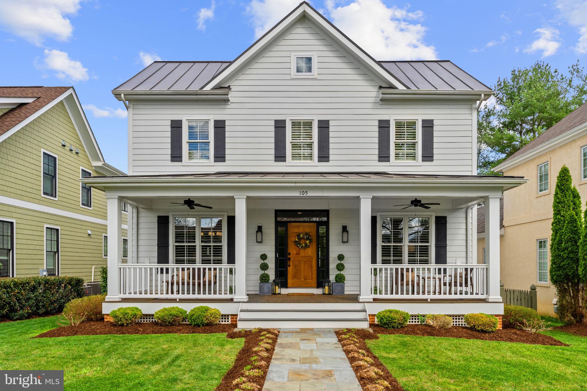 A truly enchanting 4-bedroom, 4.5-bath residence nestled in the heart of Middleburg, this beautifully crafted home—built in 2019 by a highly esteemed local builder—offers an exquisite blend of timeless elegance and modern luxury. Thoughtfully designed and impeccably maintained, the home is presented in flawless, turnkey condition with refined finishes at every turn.  At its heart, the gourmet kitchen is a culinary showpiece, adorned with a generous center island and appointed with premier appliances including a Wolf range, Sub-Zero refrigerator, and Miele dishwasher. It flows effortlessly into a sunlit family room where a warm fireplace, soaring 9-foot ceilings, intricate millwork, and classic plantation shutters create an atmosphere of understated sophistication and comfort.  Step outside to savor the charm of gracious outdoor living—whether relaxing on the welcoming front porch or entertaining on the private rear deck. A detached garage and tucked-away rear parking add both convenience and appeal, while high-speed internet ensures seamless modern living.  Just a short stroll from Middleburg’s charming boutiques, fine dining, and vibrant village life, this exceptional property offers a rare opportunity to enjoy the romance of small-town living with every contemporary luxury at your fingertips.