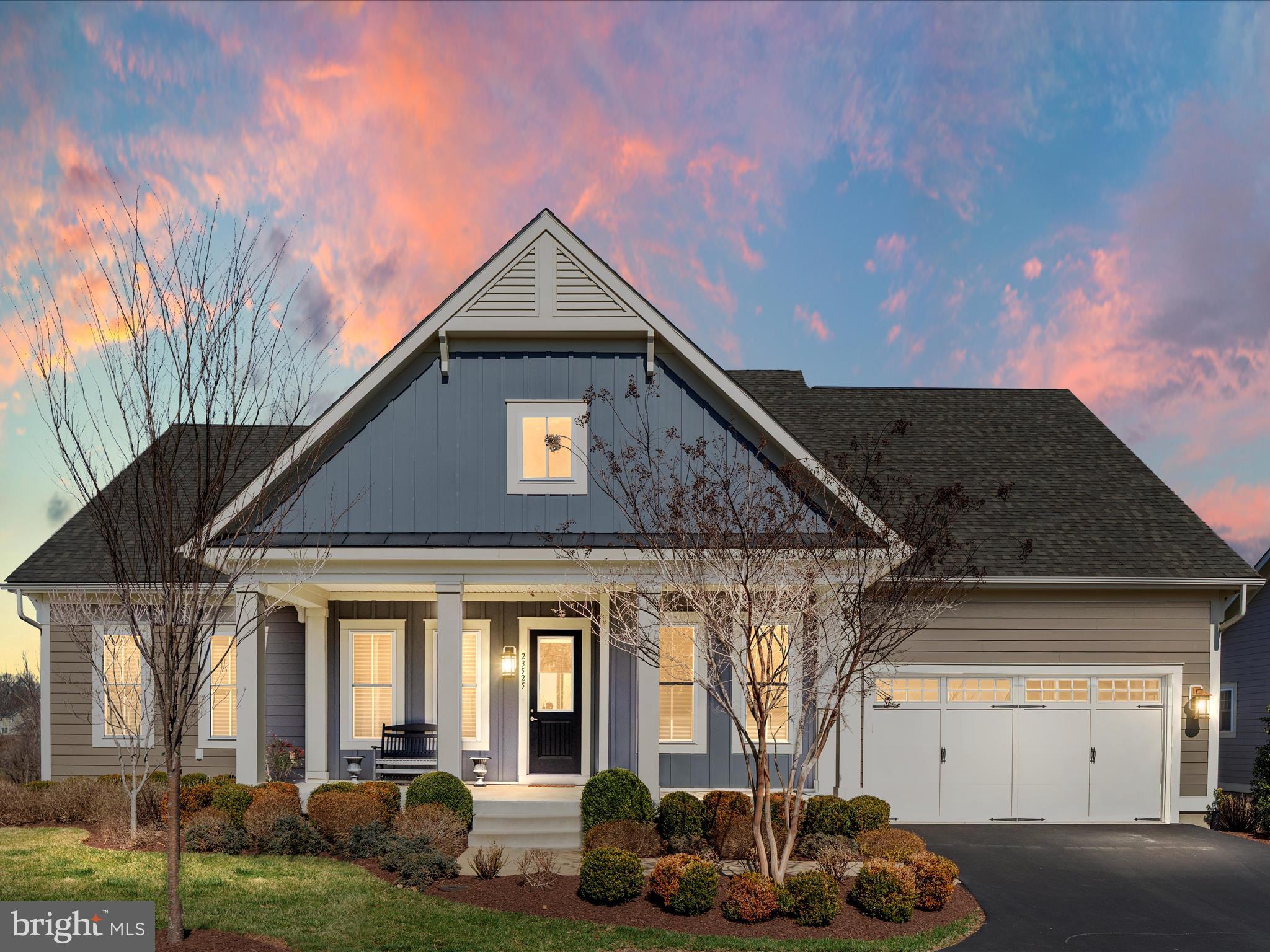 Welcome to the the Grant at Willowsford.  Willowsford is one of the premier communities in Loudoun County with resort style amenities, curated programing (cooking classes, wine tasting, fitness classes, etc), a working farm and farm stand, concerts, festivals (4th of July, Fall Festival, Winter Wonderland) and tons of clubs (archery, social, book club and more).
<br> <br>
This home is offers the perfect combination of spacious living, a low maintenance home and a peaceful setting.  With over 4400 finished square feet, this home has space to entertain. The open floor plan has a stunning, white kitchen which overlooks the family room and dining room.  The main level primary suite is overlooks the serene back yard.  The main floor guest suite is tucked away to give visitors their own space.  The front library makes for a perfect office, sitting room or music room.
<br> <br>
This home sits on a lot that backs to 15 acres of Willowsford Conservancy land.  You can sit on the deck and enjoy the quiet and watch the wildlife, while the HOA handles all of the yard maintenance (and snow shoveling).  Come see all this home and neighborhood has to offer!