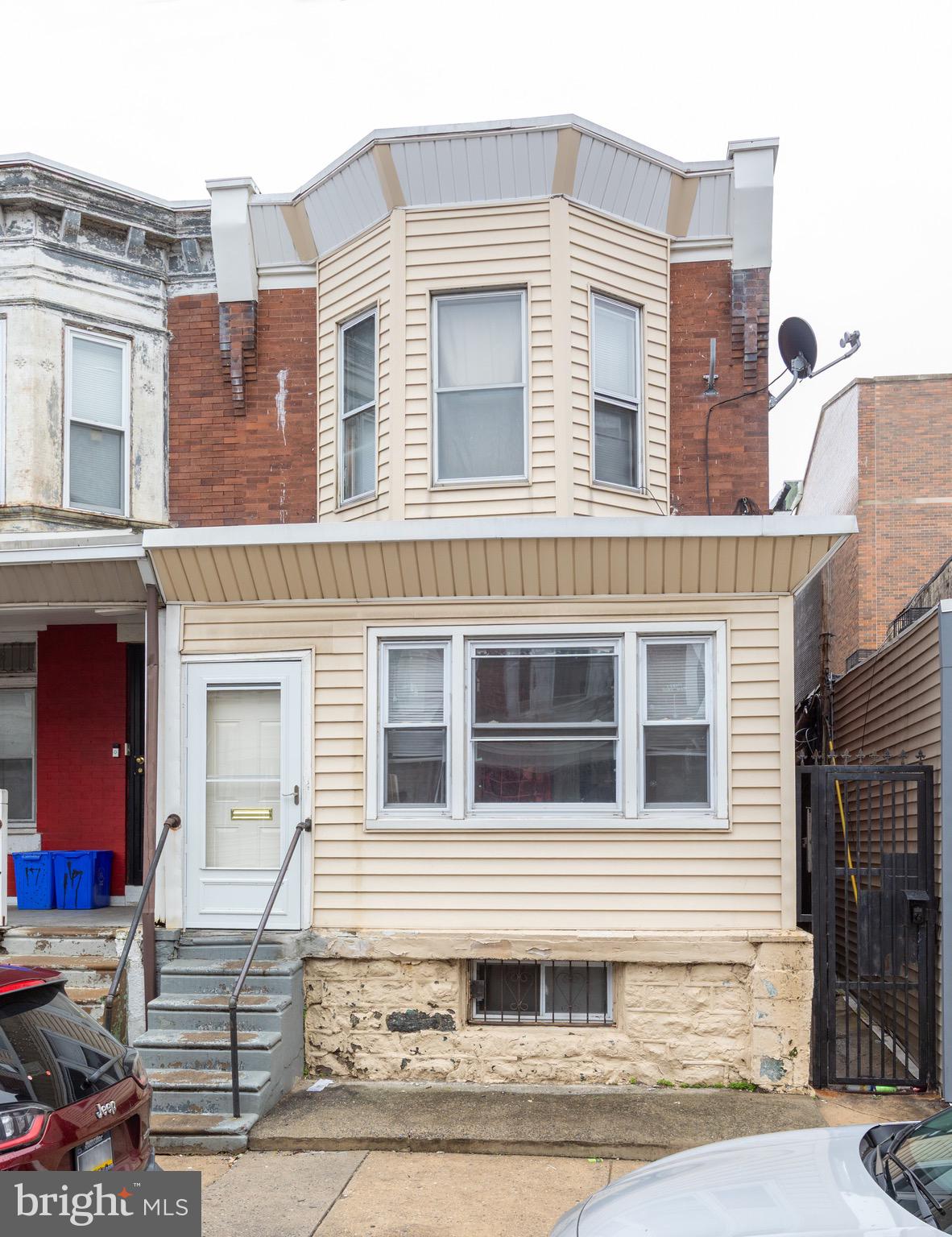 Available now, 15 N. Edgewood Street in West Philadelphia. At almost 1,400sf this end-of-row, straight through home, is ready for a remodel and priced aggressively. It would make a great home for a first-time investor/remodeler, or to add to a seasoned investors portfolio. This home just steps away from the 60th Street stop on the SEPTA Market-Frankford line, and near plenty of food & shopping options. Past updates include a coating on the roof within the last 3 years, sewer pipes in the basement within the last 5 years, front sewer pipe trap within the last 12-15 years, and a gas fired home furnace in 2010. Typical rents for 3 bedroom homes in the immediate area are between $1,400-$1,600.00. The property is being sold "As-Is" and will make no repairs. Easy to show.