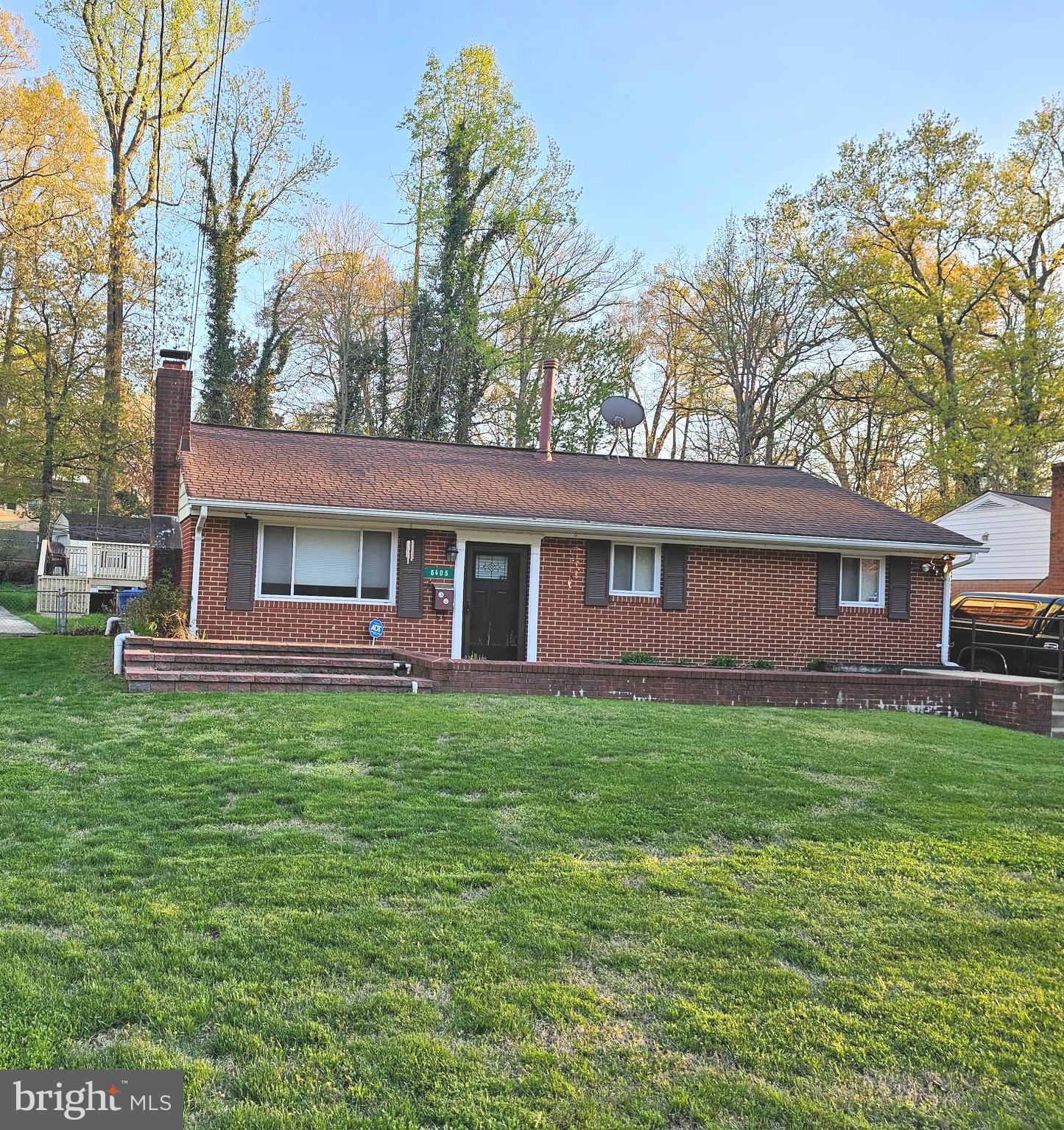 Rare well maintained brick rambler with ample yard space, patio and pool perfect for any and all occasions! If you are looking for a property with little to no stairs this is it. Picturesque scenary surrounds and encompasses this property.  A true oasis in an urban environment. Minutes from Joint Base Andrews, Suitland Parkway and 495. You will not be disappointed viewing this property. Property will be delivered empty by closing.