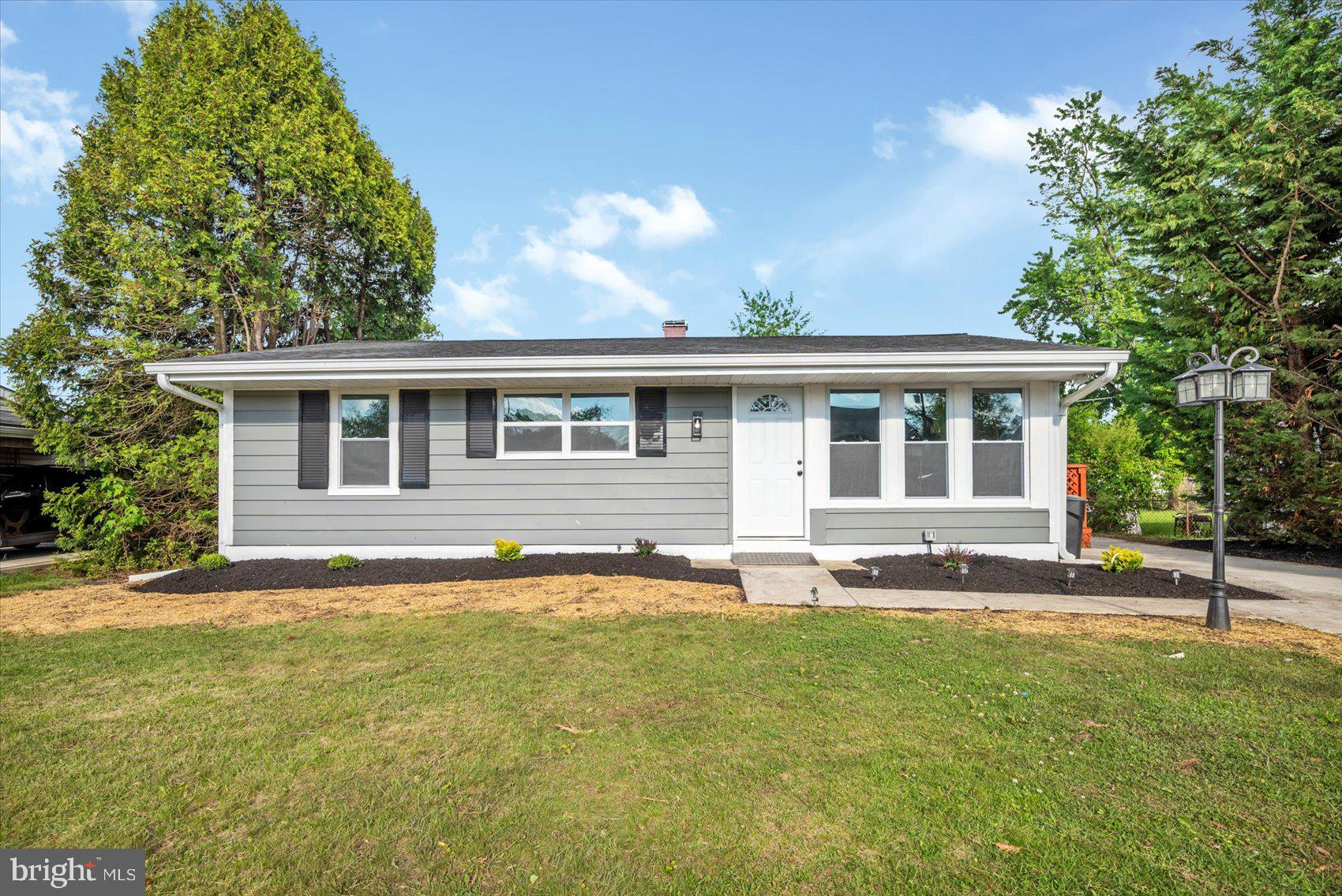 Welcome to this delightful 4-bedroom, 2-bathroom rancher that blends classic charm with everyday functionality. This move-in-ready home features gleaming hardwood flooring throughout the first level, adding warmth and character to every room.

Cozy living area filled with natural light, leading to a kitchen. Kitchen features SS appliances and wine fridge.  

Outside, enjoy the best of suburban living with a private driveway, a deck for relaxing evenings, and a generous patio space complete with a basketball hoop—perfect for play or gatherings. A convenient shed provides additional storage for tools or outdoor equipment.

Don't miss the opportunity to make this cute and comfortable home your own!