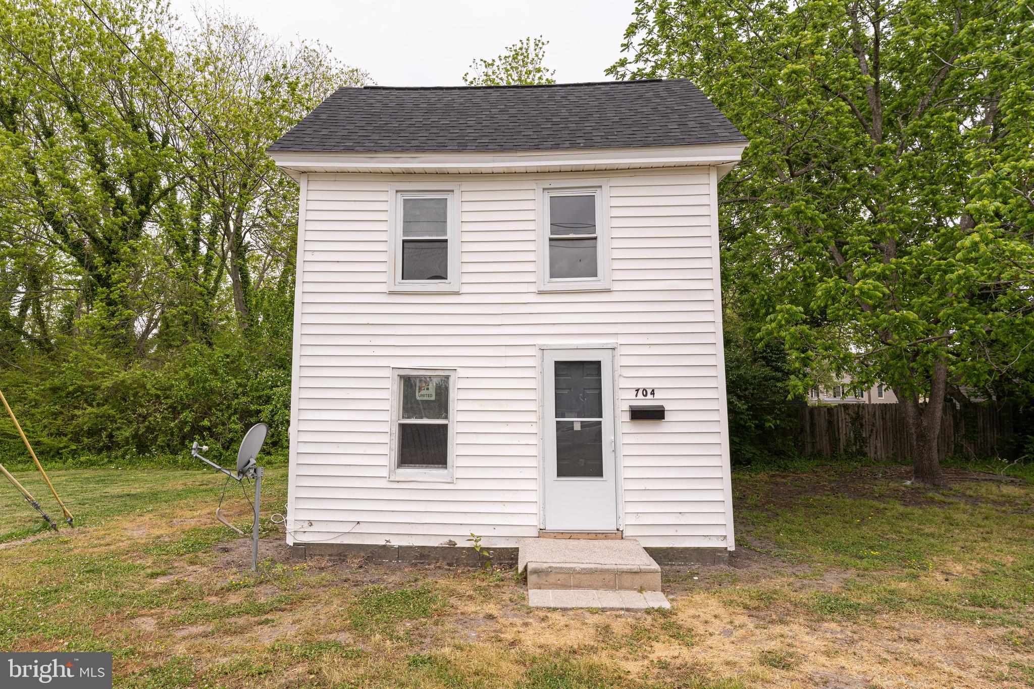 Updated, Turn-key 2BR/1BA home on a large lot. * * * Location qualifies for 100% Financing!* * *  Many updates include replacement vinyl windows, ductless mini-split heat and air conditioning units, architectural-shingled roof, flooring throughout - carpet and LVP, fresh paint. Just a 1/2 mi to Historic Downtown Pocomoke - a charming small town with rich history, art scene, boutique shops - even its own movie theatre - public parks and boat docks, & unique restaurants on the banks of the Pocomoke River.  20mi to NASA Wallops Facility, 20mi to beloved Chincoteague Island, and the incredible wild horses and sandy Atlantic beaches of Assateague. Close to everything Worcester County has to offer - boating, world-class fishing, crabbing, wildlife estuaries, incredible state parks - a true paradise for nature lovers, photographers, boaters - anyone who wants to enjoy the more relaxed pace of the Eastern Shore. Just 2-3 hours to major metro areas - Virginia Beach/Norfolk, Washington DC, Baltimore, Philadelphia, NYC. Life in Worcester County is good - from the beaches to the bays & beyond! NOTE - Number on house is 704; however, the parcel address is 706 5th St. There used to be a house with the house number 706 to the left/south of 704.  Owners are licensed realtors. Sizes, taxes, distances approximate.