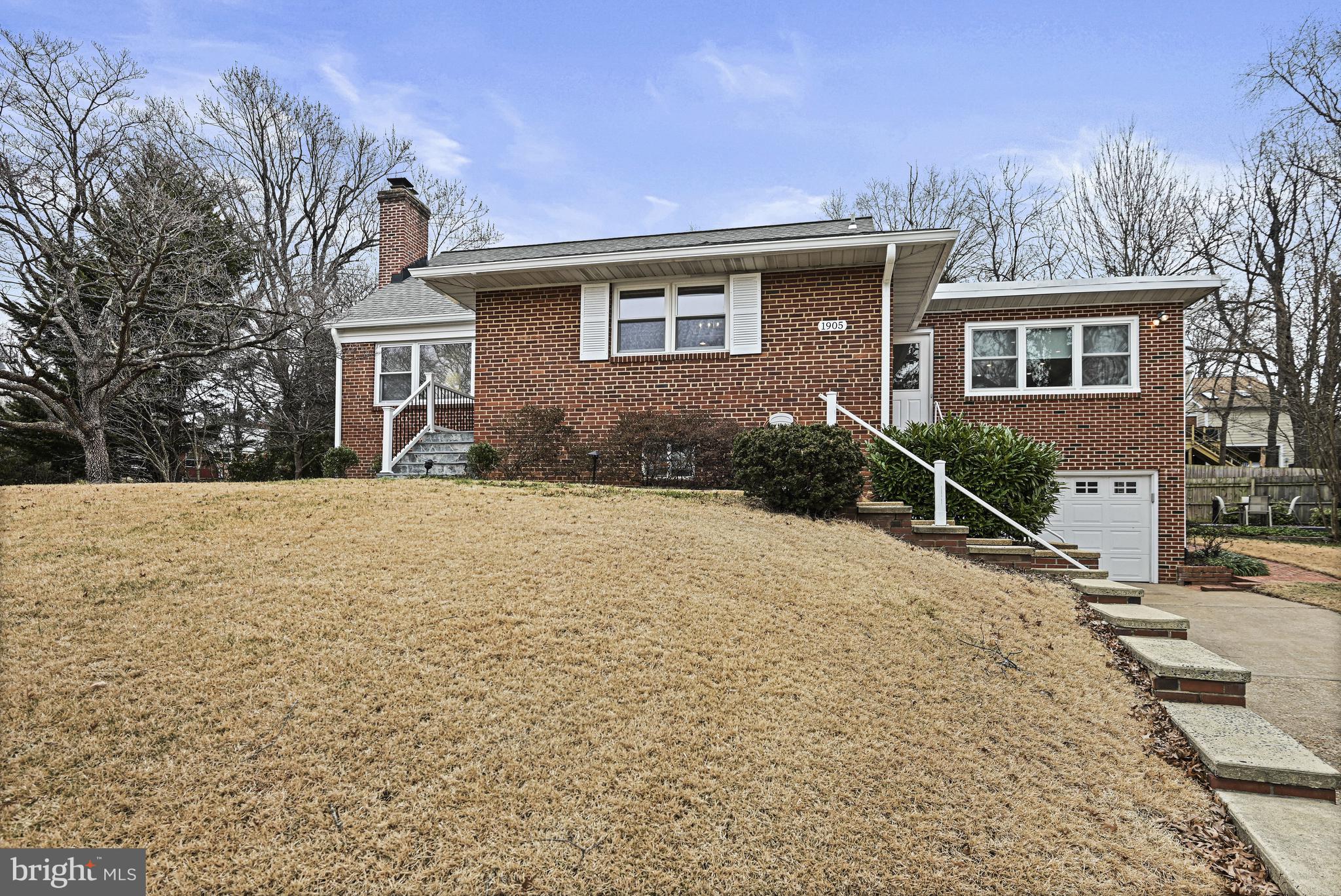 This beautifully updated and move-in ready home located on a .32-acre cul-de-sac lot in a close-in McLean neighborhood seamlessly blends comfort, character, and convenience.  With 3 Bedrooms, 3 Bathrooms, and nearly 3000sf on 3 finished levels the home offers a warm and inviting atmosphere with stylish upgrades throughout.

Step inside to discover a bright and airy main level adorned with hardwood floors and a spacious Living Room featuring a large picture window and a wood burning Fireplace. The adjacent Dining Room is highlighted by a statement light fixture and three oversized windows that fill the space with natural light.
The Kitchen was remodeled in 2017 and features wood cabinetry with soft-close hinges, granite countertops, and subway tile backsplash. GE Appliances, including a 4-burner convection range, built-in microwave, and a French-door refrigerator, provide the perfect setup for daily cooking or hosting. The heart of the home is the expansive Sunroom with new LVP flooring (2024) and large windows, offering a peaceful retreat with views of the backyard and direct access to the driveway.
Remodeled in 2022, the upper-level Primary Suite, is a spacious and calming retreat and offers a walk-in closet with custom organizers (2024). The ensuite Bathroom boasts a double vanity with quartz countertops, a frameless glass shower with full-height tile surround, and a niche for added convenience.
The lower level features a spacious Recreation Room with carpeting, recessed lighting, and under-stair storage. A Bonus Space with built-in drawers and sliding windows provides versatility, while the remodeled Full Bath (2017) includes a frameless glass shower, granite-topped vanity, and stylish tile flooring. A dedicated Laundry Room with built-in shelving, dual utility sink, and Maytag appliances completes this level.
Surrounded by a beautifully landscaped yard, enjoy the outdoors while dining or relaxing on the deck or to access overflow storage available in the barn-style shed. The 1-car garage includes a workbench and additional storage options.