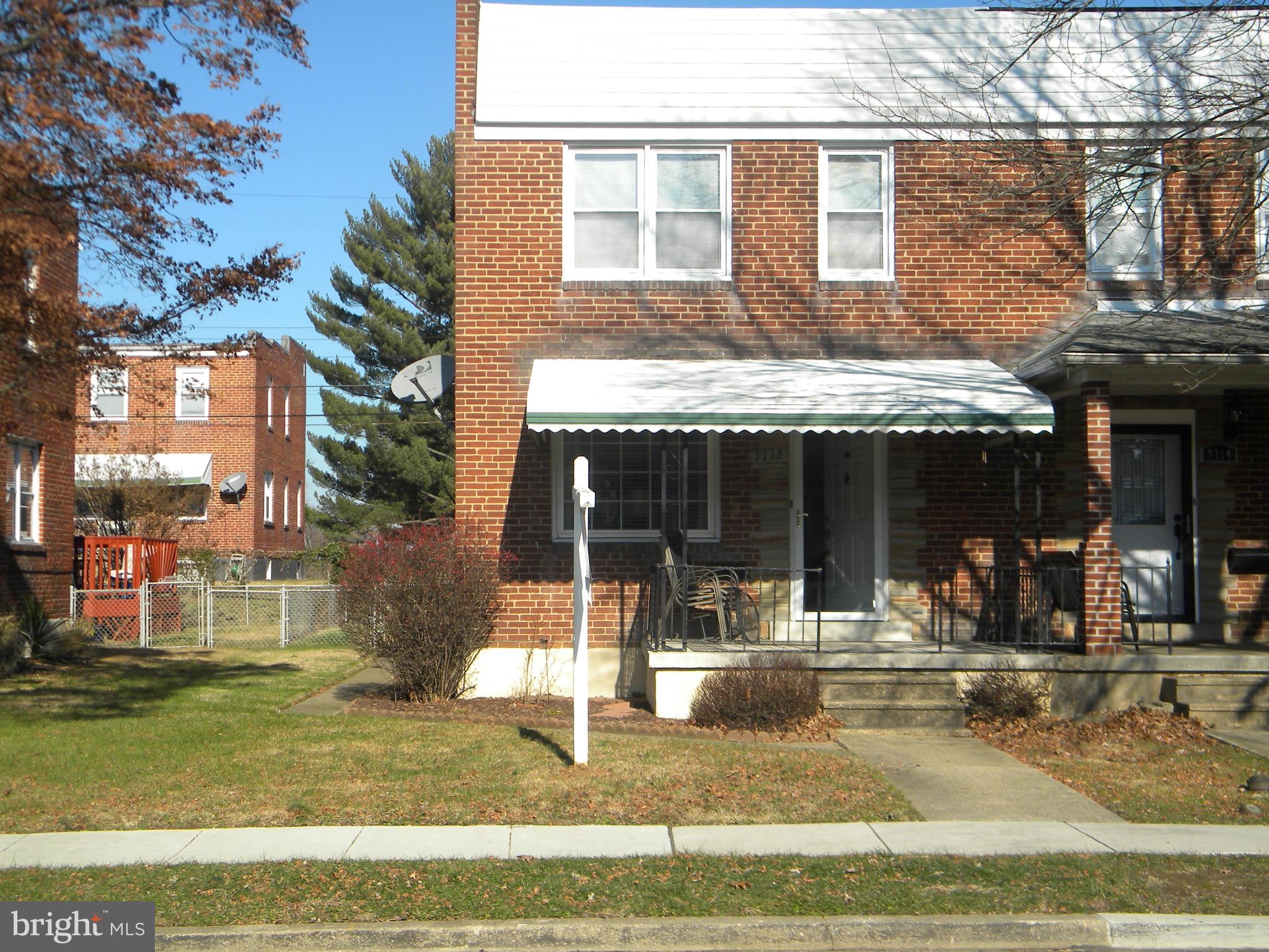 Back on market, financing fell through. Come and see this spacious home!  This move-in ready semi-detached offers much. Home has large rooms with gleaming wood floors, new roof 2 years old, new HVAC and hot water heater, large yard, wood floors. Full partially finished basement and more. All appliances convey. Close to schools,  public transportation, and shopping. Perfect home for a first-time buyer.