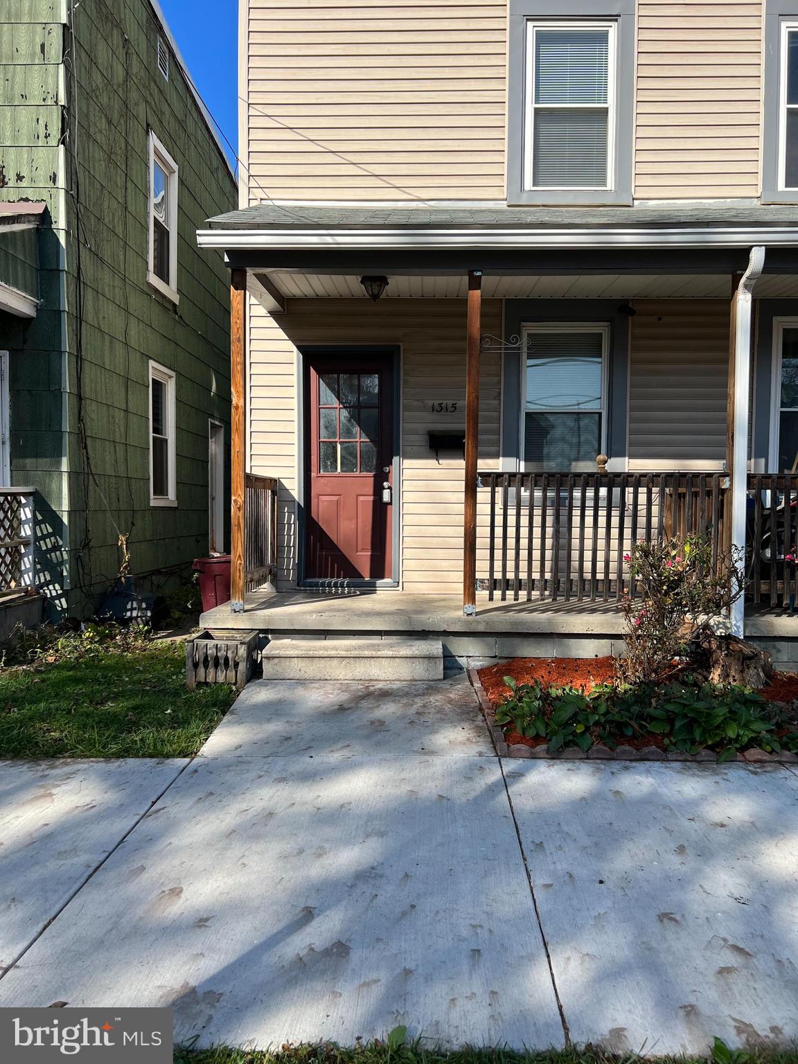 This bright,  renovated duplex has just been cleaned and is ready for new residents.   It has neutral decor, both ceramic tile and carpet.  There are hook-ups for the washer and dryer on the main level; tenants supply their own window air conditioners.  The requirements for this unit are: NON-smokers ONLY (we do not accept vaping, smoking inside, outside or anywhere, or people quitting.  If you smoke at all, it's a deal breaker).  No pets, Credit score 625 or higher, Income of $38,500 or more, No bankruptcies, Clean criminal record, Good Rental History, Five people MAX.  Application processing fee is $35 to cover background and credit checks.  Please note that length of lease is designed to end in the Spring so it is a little longer than 12 months.  Negotiable as long as you don't move out in the winter or fall holidays.  Lawn care is optional at $100/month during growing season.  If you choose to do the lawn care yourself but do not do it, it will be done and charged to you.  The City is strict about maintaining porches and back yards free of junk.  Please make your appointments early because the units go fast and we hate to disappoint people.  Applications on site; bring your wallet!