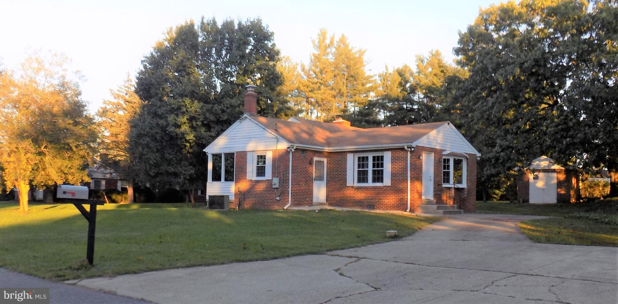 Location, location, location! Cute all brick Rambler on a private, dead end street. Renovated kitchen & bath. New flooring, carpet and paint. Large yard and plenty of parking.  Relax on the porch. Conveniently located close to Joint Base Andrews, 495, DC, public transportation and shopping.