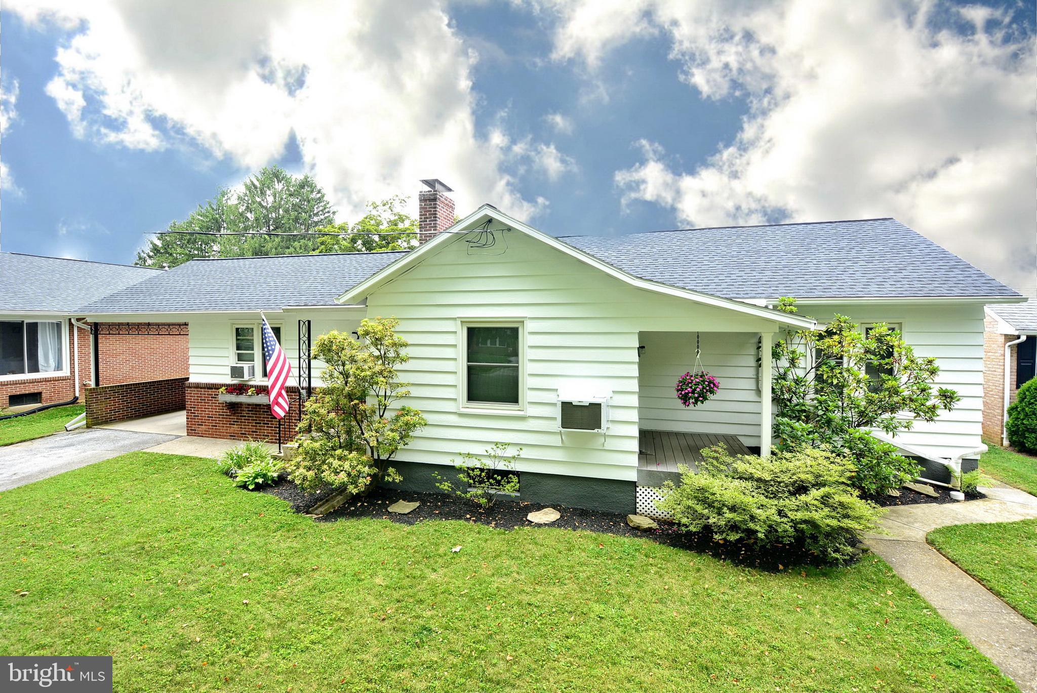 Rancher "Mint" Condition - 3 Bedroom 2 Full Bath - Primary Bath with Walk in Shower/Handicap  - Wood Flooring through out - Covered "Carefree" Decking the Length of Home - Sun Room overlooks Level Back Yard - Alley access to Yard for Potential Garage - Easy access to Hanover Schools- Storage Shelving in Basement convey - Ducted for Central AC - Replacement Windows