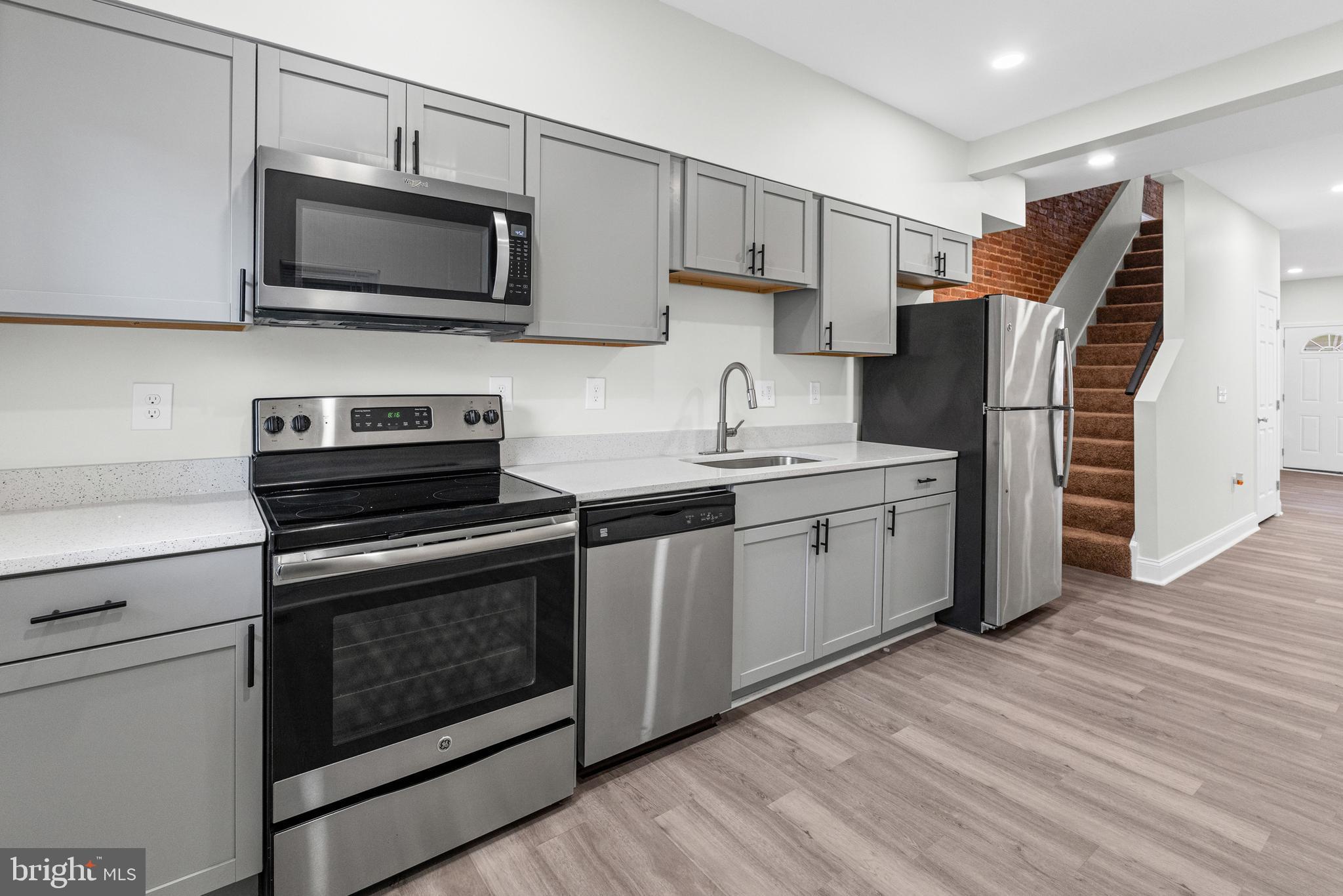 Beautiful fully renovated home in the up-and-coming Harlem Park community! This stylish property features 3 bedrooms, 3.5 bathrooms, and a modern, thoughtfully designed interior with high-quality finishes throughout. Enjoy the perfect blend of charm and contemporary updates, ideal for today’s lifestyle. Conveniently located just minutes from downtown Baltimore with easy access to major highways including I-95, I-695, and Route 40, making commuting a breeze. Close proximity to local dining, shopping, parks, and public transportation adds to the appeal. A true move-in ready opportunity in a rapidly growing area!