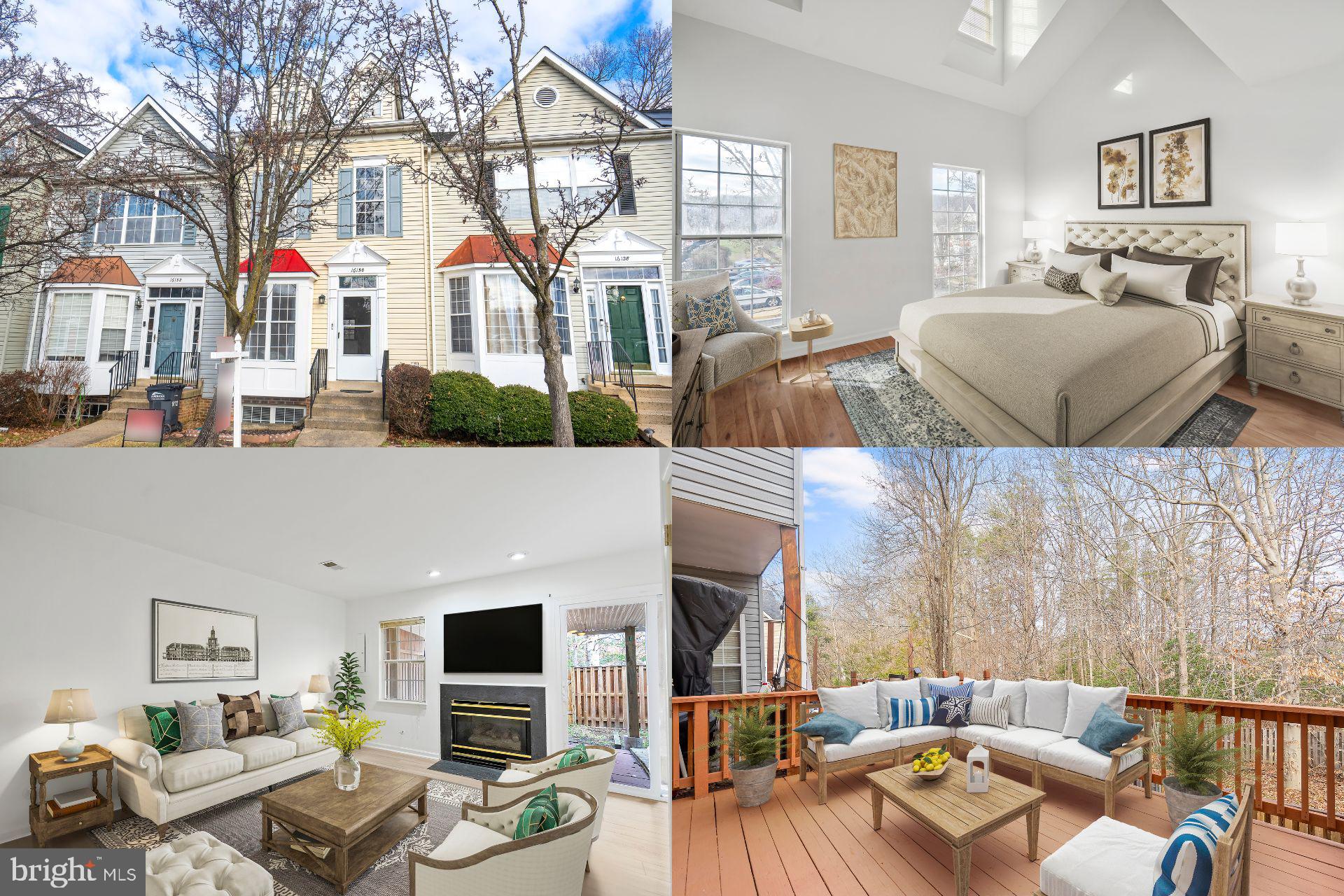 This townhome combines modern updates, a tranquil backyard, and convenient features to create a welcoming and versatile living space. It's the perfect place to call home! The open floor plan allows for seamless flow between living spaces, making it ideal for modern living and entertaining. The heart of this home is its updated kitchen, featuring granite countertops and updated appliances, offering both style and functionality. The fireplace adds warmth and charm to the lower level living space, creating a cozy atmosphere during colder months. The master bedroom features vaulted ceilings, enhancing the sense of space and airiness. A 4th level loft area adds versatility to the floor plan, providing additional space for relaxation, work, or play. The walkout basement offers convenient access to the outdoors and adds extra living space, perfect for various activities and needs. This property backs to a serene wooded area, providing a private and peaceful setting. Conveniently located near commuting routes, ensuring easy access to work, shopping, and recreational amenities.** Accepting backup offers