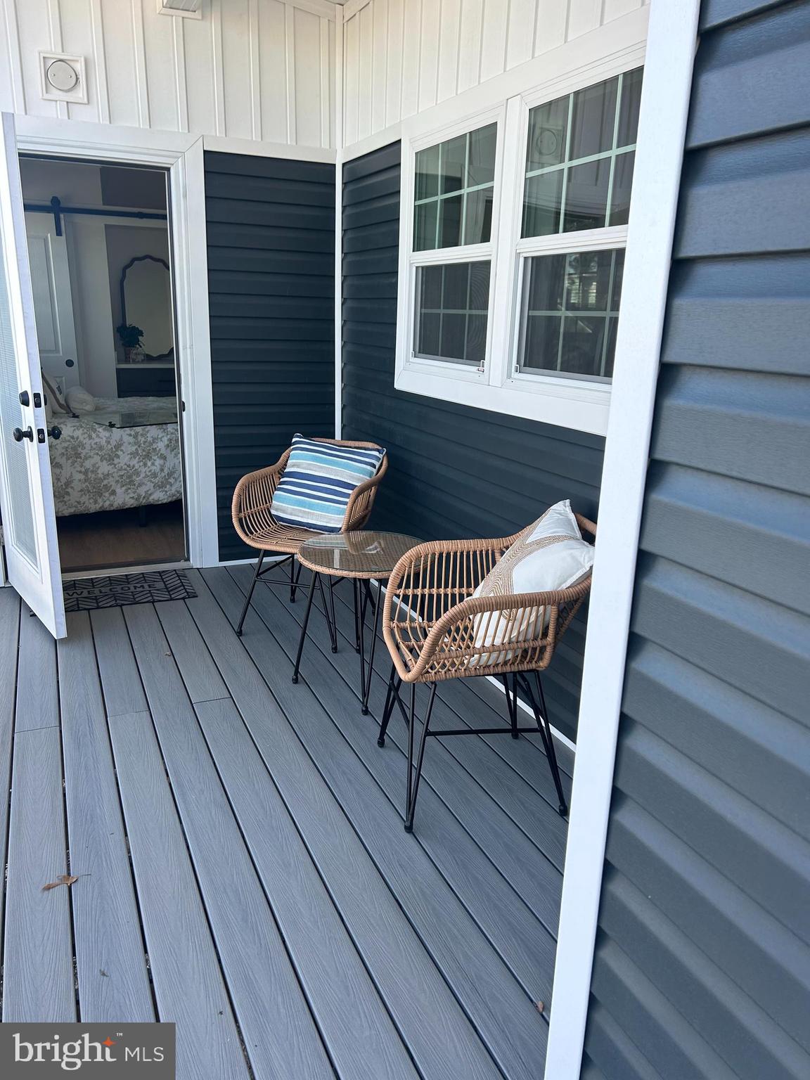 Located in the private, waterfront community of West Bay Park, this home is perfect for those seeking a relaxed and scenic lifestyle at the Delaware shore.

The thoughtfully designed interior includes a full oven/range in the kitchen, a full-size refrigerator, and modern finishes throughout. It comes fully furnished with a pull-out sectional sofa that has a pull-out for additional sleeping, barstools, and  mattress—making it move-in ready from day one.  An outdoor shower and storage shed are also included.

Purchase will include a Pool membership for the 2026 season.

Seasonal lot rent includes sewer, water, trash removal, and access to all park amenities, such as the playground, splash pad, basketball court, volleyball court, café, new community center, summer live music and events, 24/7 maintenance, and more!
