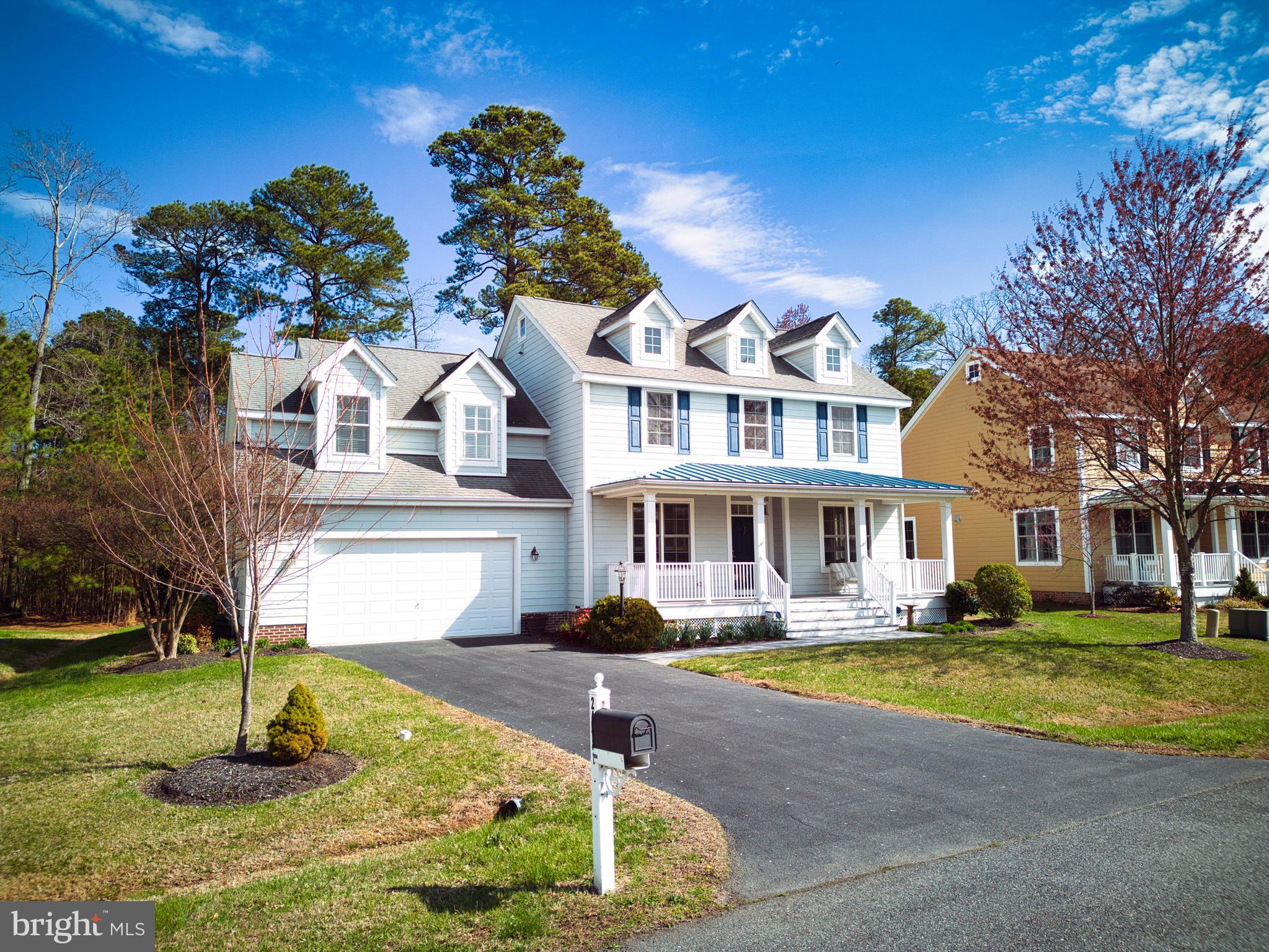 Fabulous 5 bedrooms, 3.5 bath home with sought after floorplan, a spacious screened porch and deck   located in the desirable Back Creek Landing neighborhood on the Easton side of St. Michaels with 40 acres of community areas, trails, ponds, and water access to San Domingo Creek.  The wooded rear yard offers privacy with easy access to trails, community areas, and water access kayak pier. The current owners renovated the home with upgraded flooring, washer/dryer., new paint throughout. The ductwork has been encapsulated to prevent allergen intrusion, there is a newly installed whole house REO system and water softener. The new HVAC system features a UV light filtration system for air comfort in the home and is providing clean air to allergy sufferers.
The home offers a main floor primary bedroom, generous walk-in closet, and en-suite primary bath. Outdoor living includes a large deck, a fully screened rear porch, and covered front porch areas. Convenient to town while enjoying no town taxes. Living in Back Creek Landing is living a comfortable Eastern Shore life!
