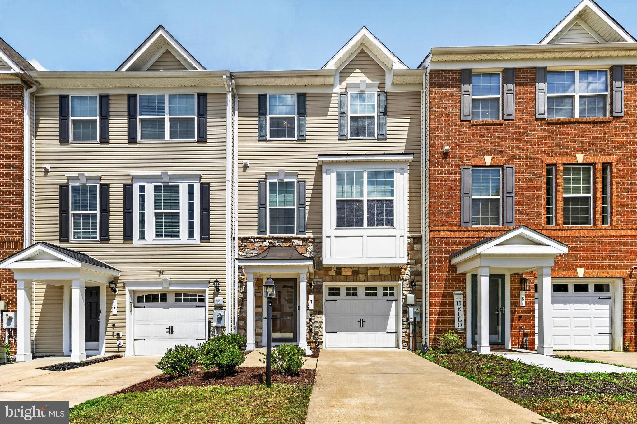 Welcome to this beautifully maintained townhome in the Villages at Peppermill, featuring 3 bedrooms, 2 full baths, 2 half baths, a versatile bonus room, bright sunroom, private deck, a custom paver patio, and multiple, indoor, and outdoor living areas. Offering three finished levels of stylish, comfortable, and flexible living space. This move-in-ready home showcases modern finishes, thoughtful updates, and pride of ownership throughout.

The entry level welcomes you with an attached one-car garage, convenient first-floor laundry area with Samsung washer and dryer that convey with the sale, and a spacious bonus room with direct access to the custom paver patio and fully fenced backyard. Whether you are working from home, entertaining guests, creating a fitness space, hosting game nights, or simply looking for additional living space, the versatility of this space, can easily evolve to meet changing needs and personal preferences for years to come.

The heart of the home is the inviting second level, where the spacious living room, dining area, well-appointed kitchen, and bright sunroom come together to create an ideal setting for both everyday living and entertaining. The sunroom offers exceptional versatility and can serve as a home office, reading nook, creative studio, or relaxing retreat. Step outside onto the private deck and enjoy a seamless blend of indoor and outdoor living.

Upstairs, retreat to the spacious primary suite, complemented by two additional bedrooms and two full bathrooms, creating a comfortable and private living space for family and guests alike.
Outdoor living is equally impressive, featuring a custom paver patio and fully fenced backyard—perfect for grilling, pets, entertaining, gardening, or simply unwinding after a long day.

Recent improvements include a new water heater and HVAC motor (April 2026), providing added value and peace of mind for the next owner. Additional enhancements include reinforced balcony and lower-level door supports. 

Ideally situated near major commuter routes, shopping, dining, and less than a mile from the Addison Road Metro Station, this exceptional home combines comfort, convenience, flexibility, and low-maintenance living in a sought-after location.

Thoughtfully maintained, move-in ready, and offering the versatile spaces today's buyers are seeking, this is a home you won't want to miss.