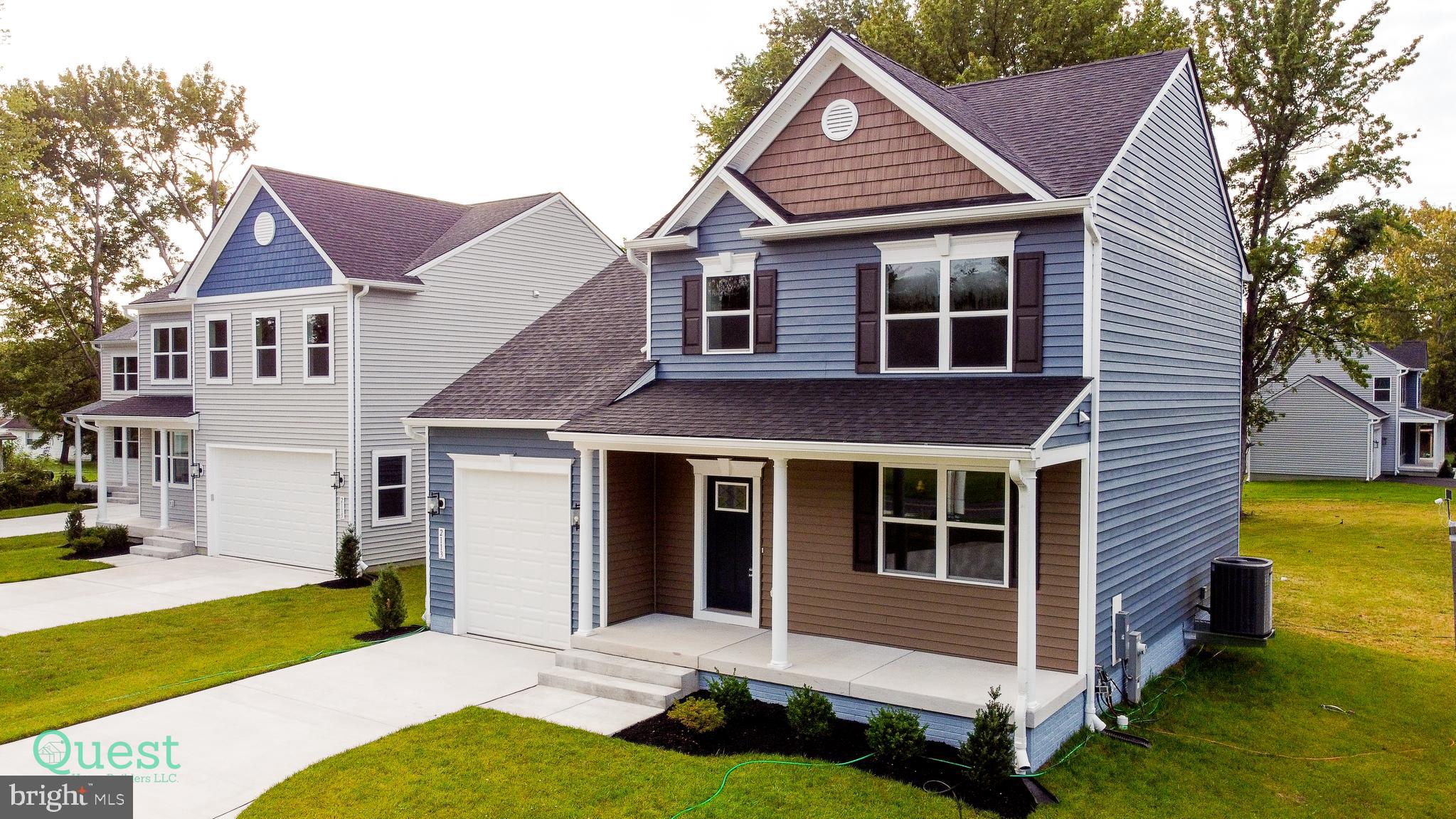 Welcome to your complete new construction spec home, with a 10-year warranty. Hardwood throughout the first floor leads you to the kitchen with easy-close cabinets, beautiful white quartz, stainless steel appliances and more.  Walk up the airy staircase to the second floor hall, which contains a big laundry room and 4 bedrooms. The owner's suite is at the end of the hall with lots of lighting. Enjoy your oversized owner's closet with natural light. Also off the owner's room is the full bath featuring a hand-placed tile shower. Back down to the basement is a large unfinished space. With 8' walls, there is plenty of potential for future added living area. Schedule your showing!