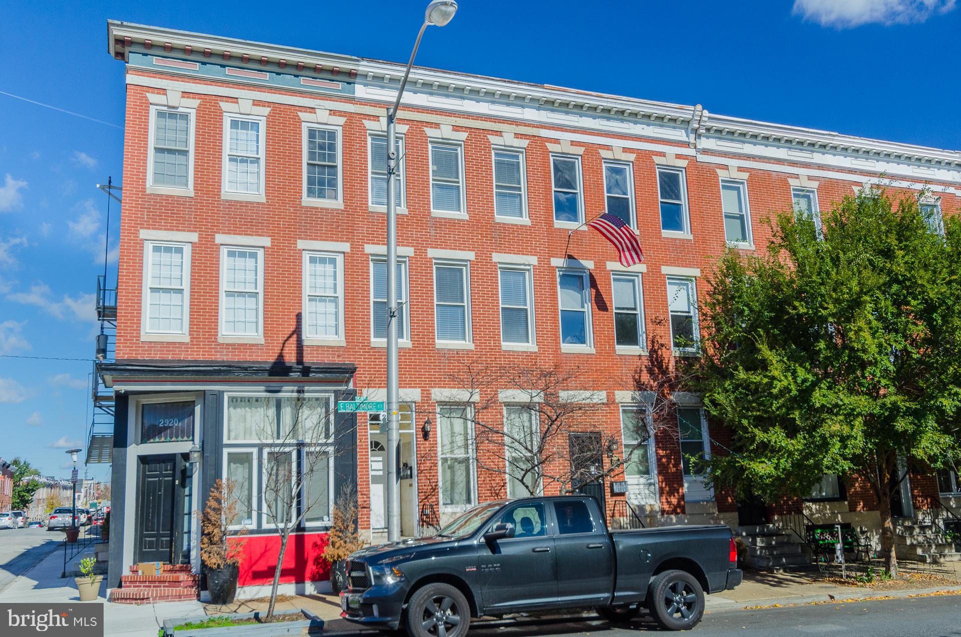 Spacious and airy apartment centrally located in Patterson Park - steps away from JH, Canton, Fells Point, easy access to I95 and 895. The apartment features large rooms, 10ft ceilings, updated kitchen with granite counters, updated bathroom, in-unit washer & dryer, and more.  Available for immediate occupancy - discount for a long-term lease.