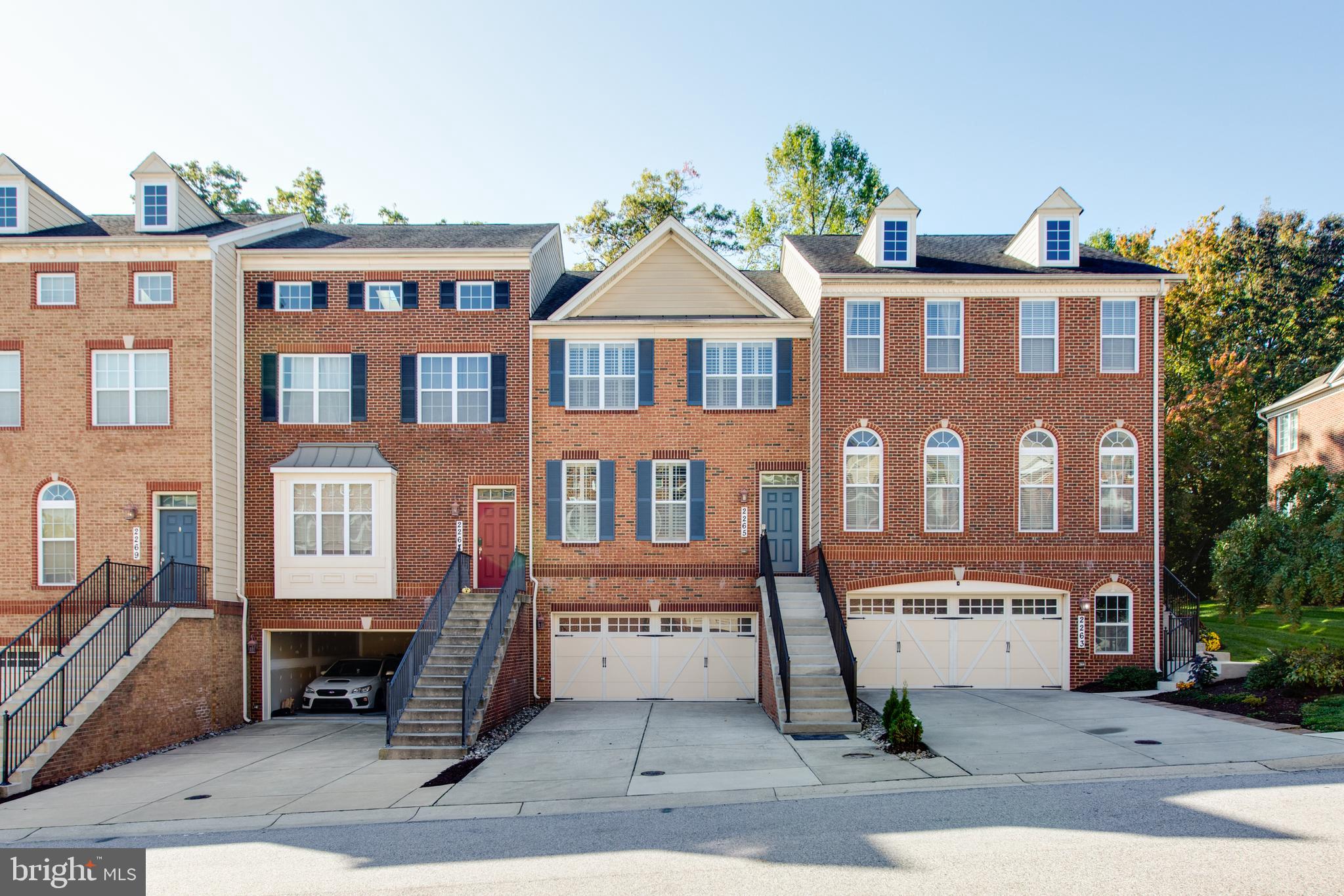 Welcome to 2265 Brimstone Pl. Beautifully well maintained brick front 2 car garages townhouse. Full of natural lights throughout the entire house. Upper level features 2 huge beds with 2 full bathroom, and Laundry Room. Owner opens up 2 small beds and make one 1 big bedroom. One extra bedroom and Full bath basement. Back to woods. Great Community, perfect location to commute Ft. Meade, DC, Nasa, shopping and Mall.