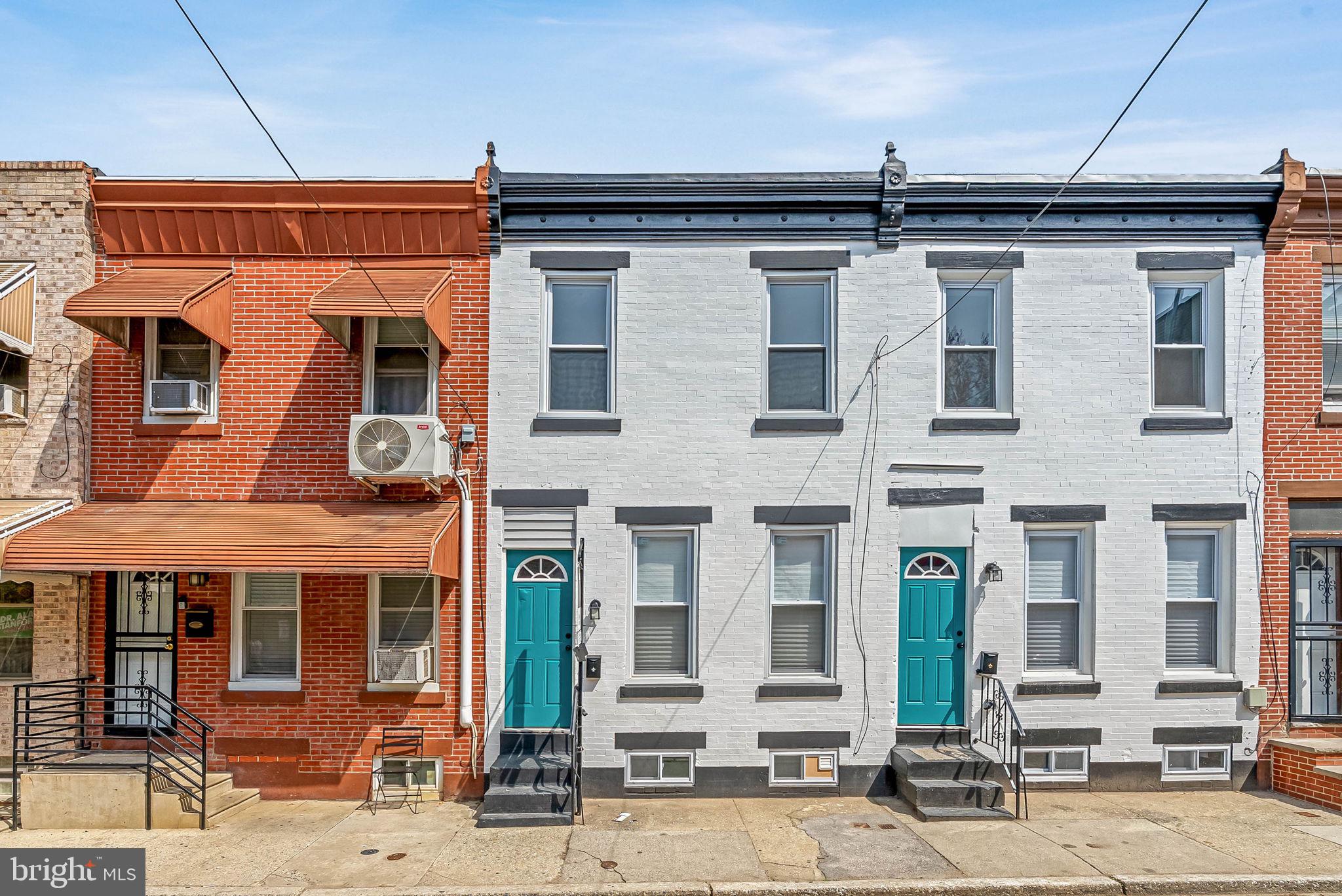 Recently refreshed about 1 year ago 2 bedroom, 1 bath house on a nice quiet block with lots of new development around.  Easy access to 76, UCity, the Stadiums and Center City.  Great for 1st time home buyer!  Keep expenses low - low taxes, low utilities.

1st floor - open living/ dining room, good size open kitchen with shaker cabinets and s/s appliances, entrance to very good size rear patio.

2nd floor - 3 piece bath with window, smaller hall bedroom with ceiling fan, closet and window, large front bedroom with 2 windows, closet and ceiling fan.  

Basement - full unfinished basement with washer, dryer and hvac system