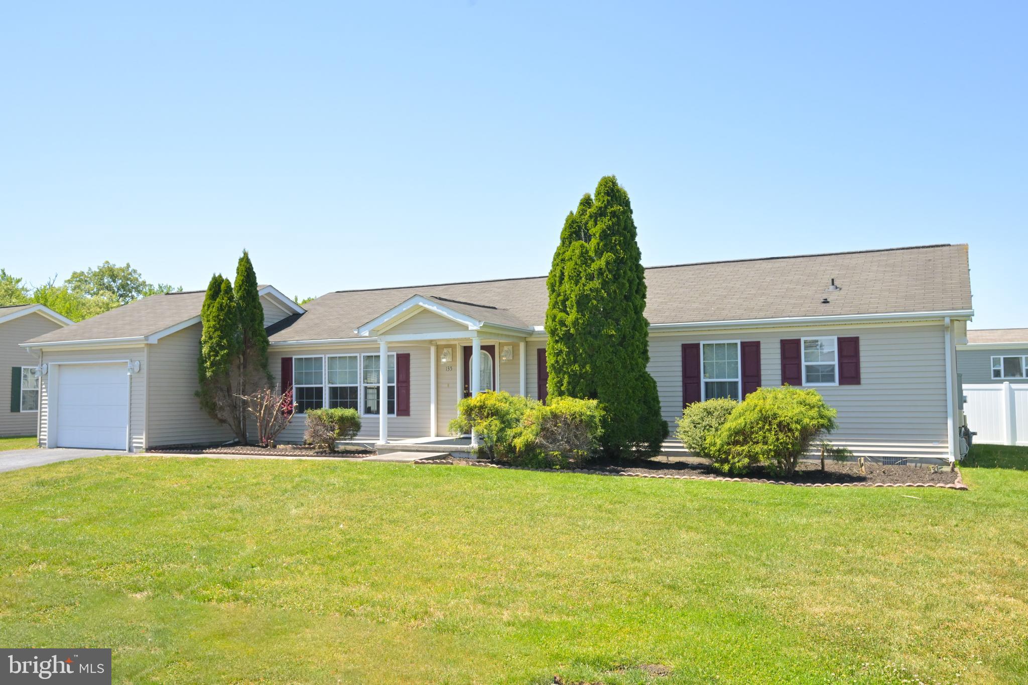 Spacious 3BR/2BA manufactured home with over 1500 square feet of living space located in Wild Meadows.    Entertain family and friends in this thoughtful floorplan that includes a large living room that opens directly to the formal dining room and deck.  The adjacent eat-in kitchen is well appointed with an island, step-in pantry closet, plenty of counter space, and a breakfast area that is filled with natural light.  The owner's suite has a full private bathroom that includes a shower stall and soaking tub along with a large closet that provides practical storage.  2 guest bedrooms share access to a full hall bathroom.  This home provides an excellent opportunity to build instant equity as needed repairs and updates are addressed.   Wild Meadows is a land lease community. Monthly lot rent includes lawn care, snow removal, and access to the community amenities including the club house and heated swimming pool.  Wild Meadows is located in the heart of Dover with easy access to local retail, restaurants, healthcare, routes 1 and 13, and is less than an hour from the Delaware Beaches!