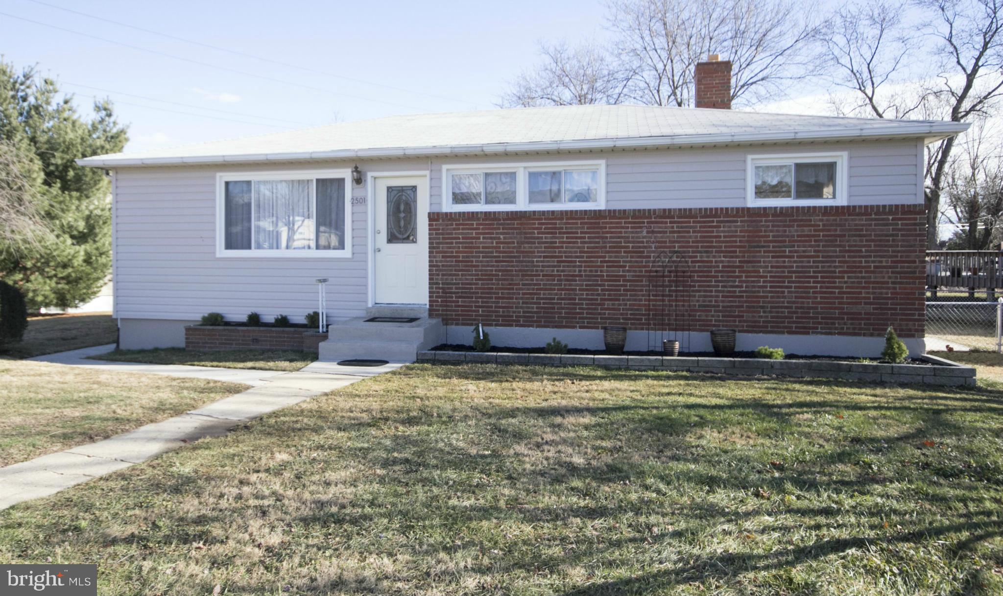 Rare opportunity to grab a freshly rehabbed property in Joppa Manor. Quiet neighborhood, yet with easy access to 695. Gorgeous refinished hardwood floors, completely redone kitchen with granite and stainless. Huge window in dining room brings the outside in to bathe you in natural light, giving a clear view of the fenced backyard. Finished basement w/bath expands your living area. See it  today!
