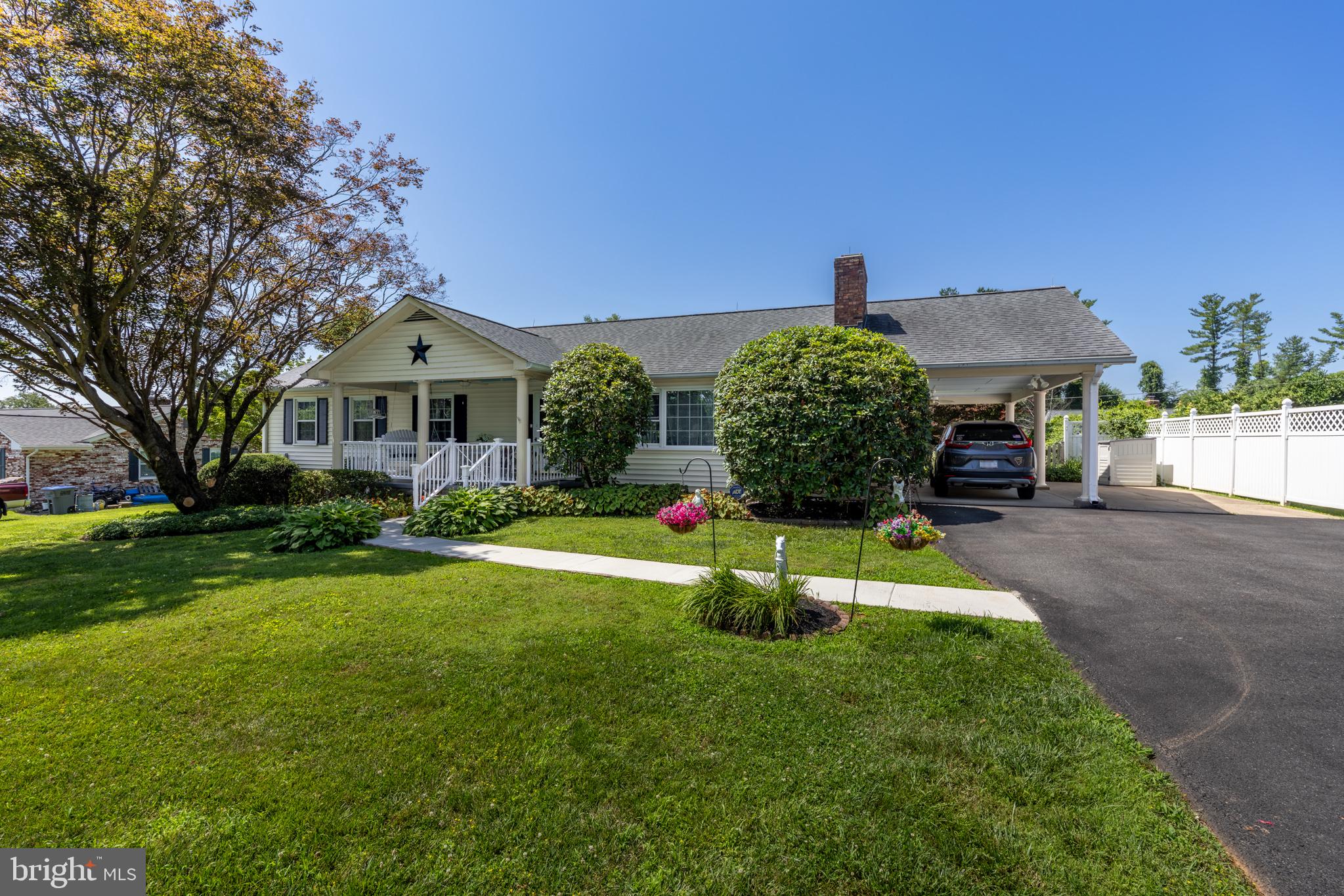 Located in the charming Bethel Academy neighborhood, this delightful ranch-style home offers a perfect blend of comfort and functionality. With 2,396 square feet of thoughtfully designed living space, this residence features four spacious bedrooms and three full bathrooms, making it an ideal retreat for relaxation and gatherings. Step inside to discover a warm and inviting interior, highlighted by built-ins and a cozy dining area that flows seamlessly into a bright breakfast nook. The heart of the home boasts a second kitchen, perfect for culinary enthusiasts or entertaining guests. Enjoy the ambiance of two wood-burning fireplaces, creating a welcoming atmosphere during cooler evenings. The fully finished basement provides additional living space, second kitchen and a workshop. Convenience is key with a dedicated laundry area located in the basement, equipped with essential appliances including a washer and dryer. Outside, the property sits on a generous 0.46-acre lot, featuring a charming porch that invites you to enjoy morning coffee or evening sunsets. A shed offers extra storage for gardening tools or outdoor equipment. Located in a friendly community, this home is just a short drive from local amenities, parks, and schools, making it a perfect place to create lasting memories. Experience the warmth and comfort of this lovely home in Bethel Academy, where every detail is designed for your enjoyment.