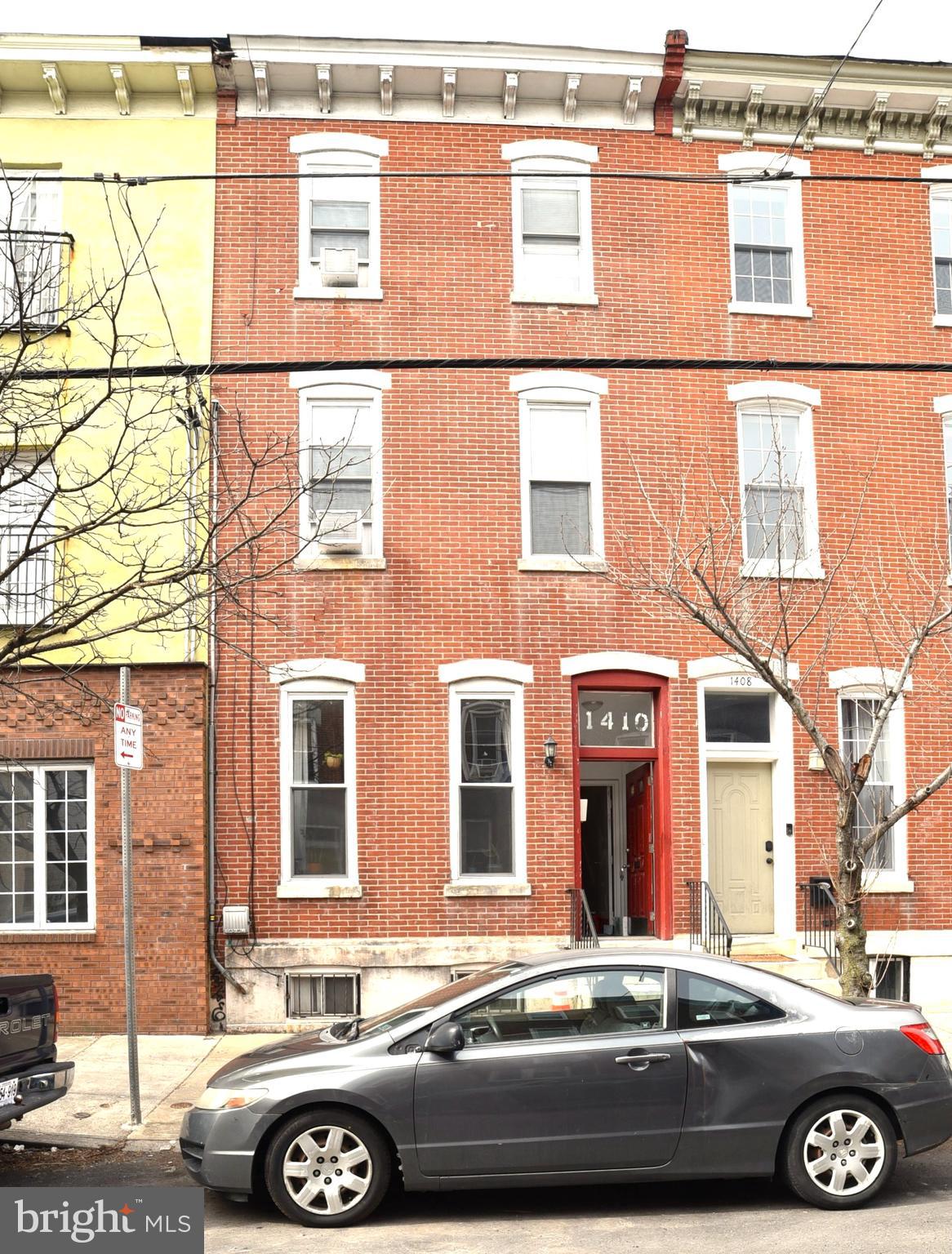 1410 S 6th St is a rare, legal four-unit house, including a two-bedroom unit on the first floor, two studios on the 2nd floor, and a third studio on the 3rd floor, currently rented below market value. Philly’s rent has been rising quickly in recent years. More importantly, it have always been easy to find a new tenant and there has been zero vacancy over many years. The house has been well-maintained, with most of the kitchens and bathrooms being upgraded. All leases and income records are available upon request. 
It is a rare opportunity to acquire a charming property in the most popular area of Philadelphia. Its prime location earns a Walk Score of 90! A few blocks away, the lively E Passyunk Ave and E Moyamensing Ave are both lined with popular restaurants and friendly shops. The famed 9th St Italian Market is nearby, plus parks & playgrounds, including Gold Star, Sacks, Dickinson Square, and Jefferson Square, are close by. There's also easy access to public transit, Washington Ave, Columbus Blvd, I-95, and South Jersey. Schedule your tour today!