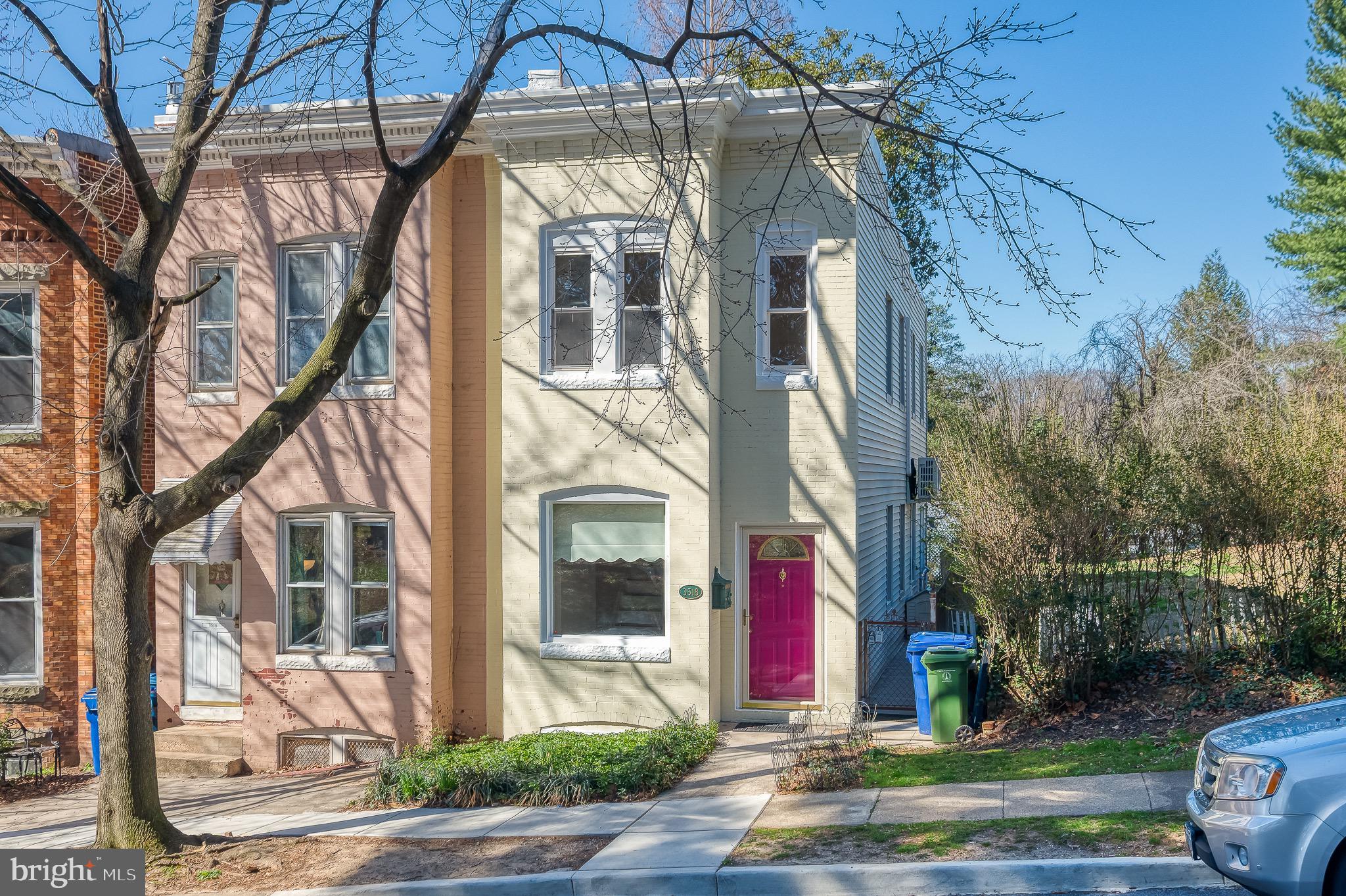 Come explore this spacious end-unit home located on a quiet street in Hampden, directly across from Roosevelt Park and its pool entrance. This charming property offers 1,416 square feet of living space, featuring three bedrooms and one and a half baths. Enjoy the warmth of wood floors throughout and stay comfortable with  combo mini-split A/C   heat systems and baseboard hot water heat.  Features also include lots of light, high ceilings, fresh paint, and an open kitchen.