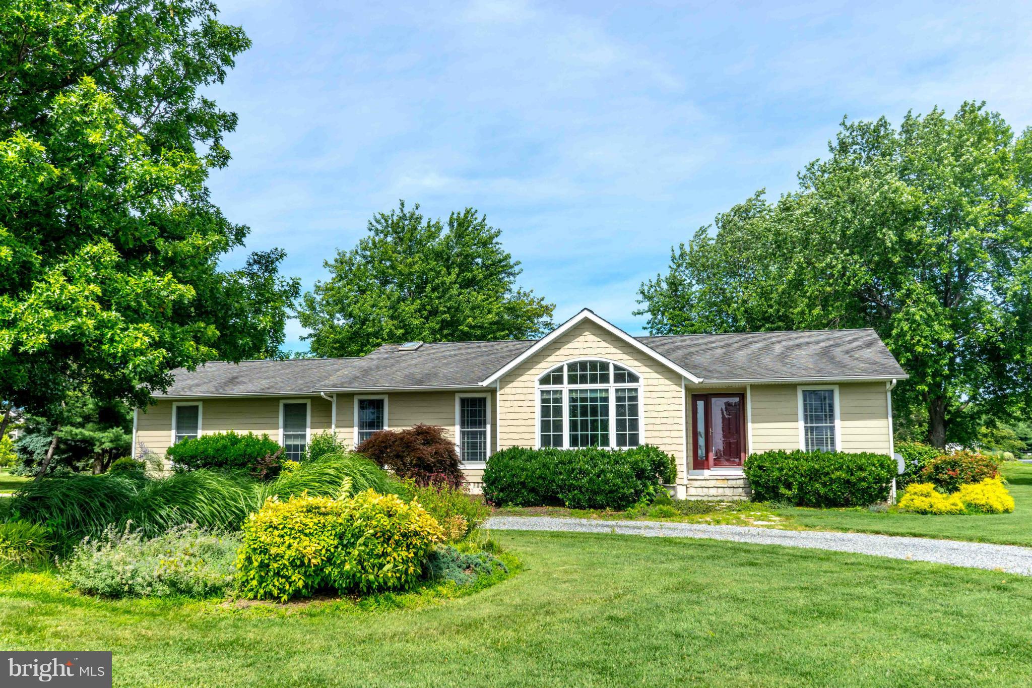 Enjoy everything that the Eastern Shore has to offer just minutes to the Bay Bridge. Great house for entertaining, open space and doors to the outside wrap-around deck.  Stunning views of the sunsets and the sunrise. Close to the Marina with beautiful water views. Circular driveway and two car garage. Brand new carpet and paint and new HVAC.Community offers 18 hole golf course restaurant, swimming pool, marina with ramp. Landlord pays HOA, which includes unlimited golf, community pool, clubhouse, restaurant, tennis, pickle ball, and more.  The perfect spot to “vacation where you live”!
