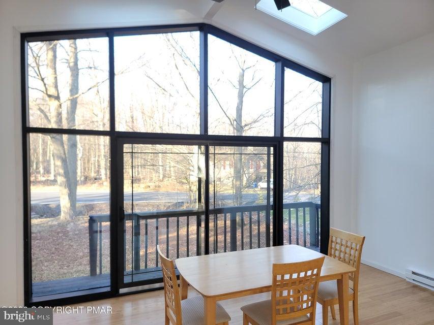 Looking for UNIQUE MODERN MOUNTAIN RETREAT? This OPEN CONCEPT FLOODED WITH NATURAL LIGHT CHALET is like a DREAM come true. Custom kitchen with a timeless subway tile backsplash and beautiful sleek designed cabinets. Luxurious, warm, and durable spa-like atmosphere using natural stone in beige and ivory bathrooms. Warm and inviting bedrooms with vaulted ceilings. Mudroom with build in shelves plus full basement ready to be finished. You really have to step inside to enjoy the craftsmanship. his Chalet is located in amenities filled community. Extremely low taxes. Close to Rt 80, shopping, Mt. Airy Casino, minutes away from water parks: Kalahari Resort, Camelbeach, Aquatopia, Camelback Skiing resort, state parks, water sports, hiking, fishing, and more. Short term rental friendly. Buyers please check with township and HOA for STR requirements.