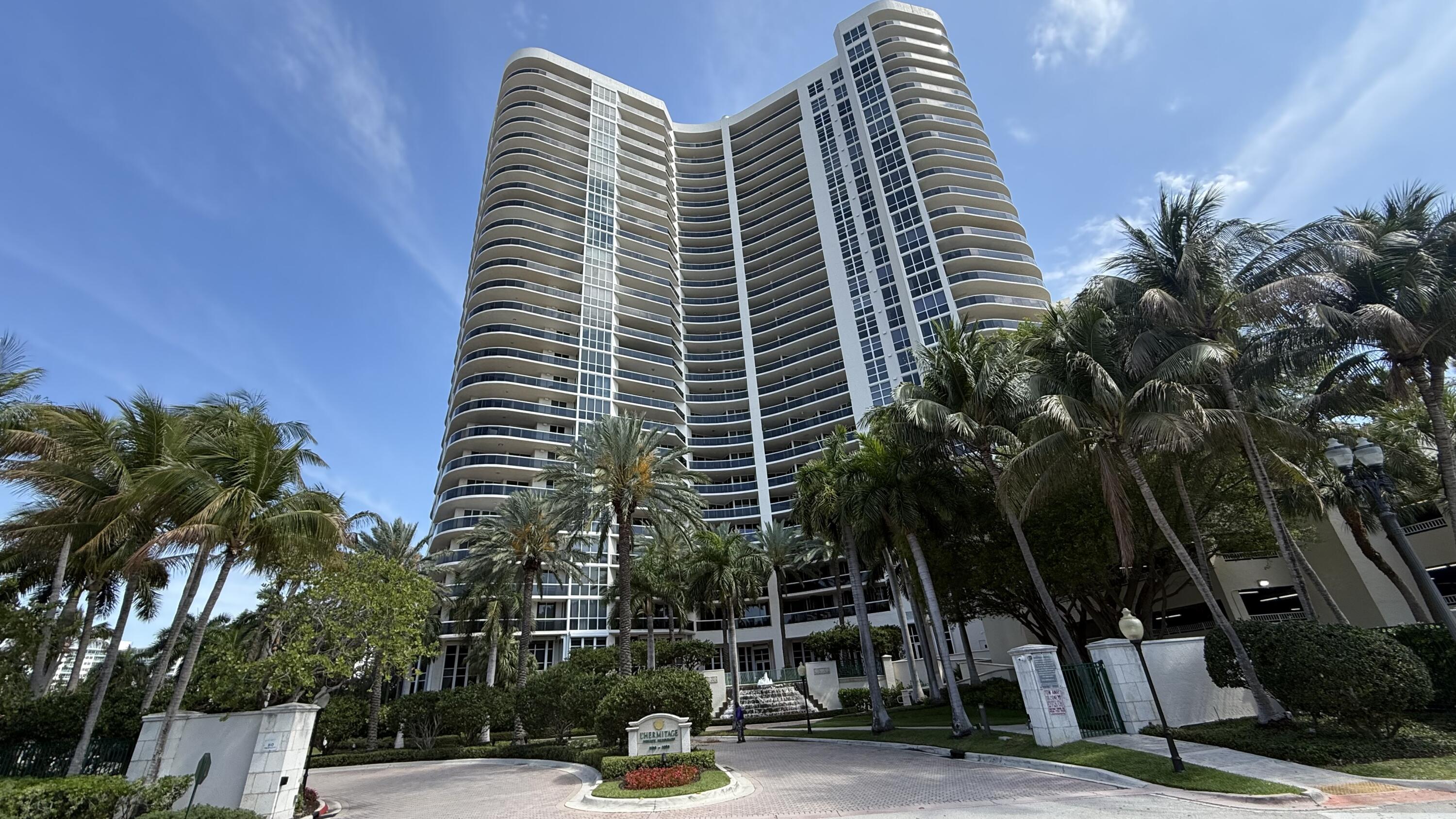 Fantastic Condo on the Beach has been redone Including the Primary bedroom closet  which has increased closet space to include a separate dressing room. Updated kitchen and Baths, UPDATED WINDOWS. Custom lighting and paint make this home unique, Amenities include 24 Hr security, Concierge, ON SITE CAFE, Valet Parking, Beach cabanas with beach attendant and Up dated Gym, The balcony over looks a beautiful garden which leads you to the beach and palm tree lined relaxing oasis. Close to Night life for entertainment, Restaurants, Shopping, Banks, Pharmacy's all in near proximity to L'Hermitage and for more great night life and entertainment close to Lauderdale by the SEA..Maintenance breakdown below Building $5176.77  Community $2190.56= $7367.33,  Cafe Credit $212.85