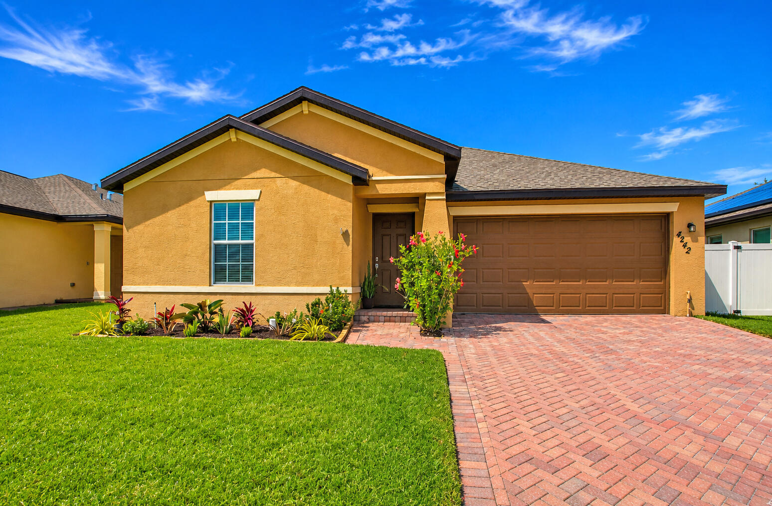 Best Community in FORT PIERCE.Welcome to this spacious 3-bedroom, 2 Bathroom home in a quiet neighborhood in Fort Pierce! Featuring a beautiful open-concept design, perfect for modern living and entertaining. With generous spaces, abundant natural light, and stylish finishes, this home provides comfortable Florida living.
