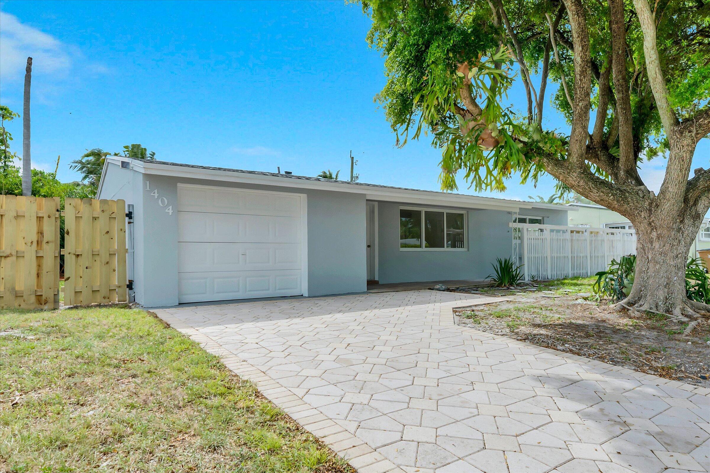 FULLY RENOVATED in East Deerfield Beach! This 3 bedroom, 2 bath single-family sits on a 7,000 SF lot with a private pool, brand new roof, new  impact windows, new kicthen with new appliances , new floor, new bathrooms and A/C june 2025.Water heater 2023. NO HOA and no rental restrictions—ideal for investors, 1st time home buyers who want to make it their own, or short-term rentals. Property is being sold AS-IS. Buyer to conduct all desired inspections. Just minutes to Deerfield Beach, waterfront restaurants, bars, and the new pier. Very close to shopping, gyms, grocery stores, marinas, and both ocean inlets! Convenient easy access to Downtown Boca, Pompano, and Fort Lauderdale. Great house in a great location!!!!