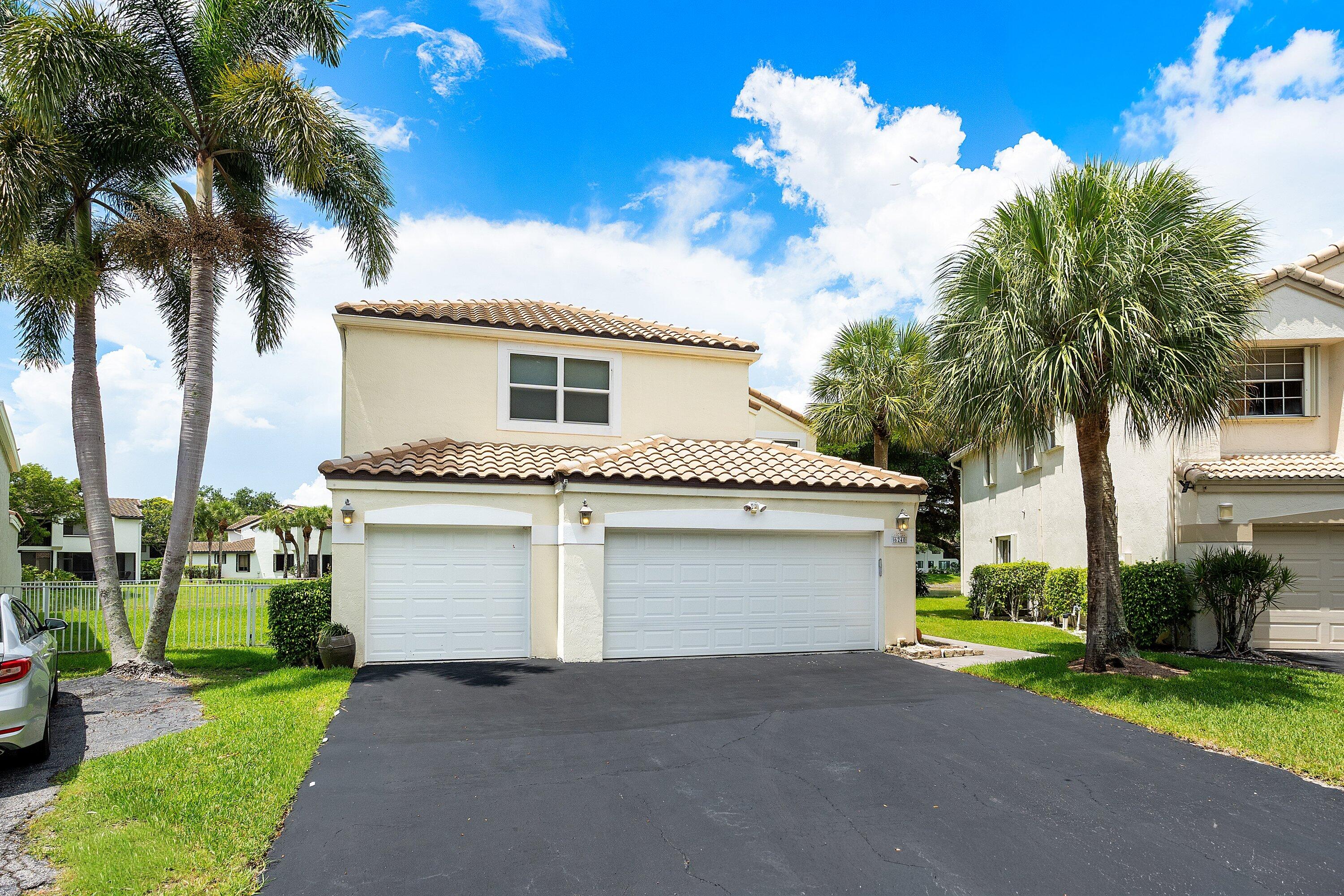 Don't miss this exceptional Parkland home. Move-in ready, 2-story, waterfront home, features 4-bedrooms, 2.5-bathrooms, and a 3-car garage. Updated kitchen with Quartz countertops, stainless steel appliances, and refaced cabinets. All Impact Windows and Doors. 2nd floor features new Luxury Vinyl Plank Flooring throughout. The private, oversized, fenced backyard is spacious with plenty of room for a pool, while the screened porch offers the perfect spot for outdoor entertaining. Enjoy a quiet community pool just steps away! Centrally located in the Mill Run Terramar community, near fine dining, shops, parks, highways, and A-schools.