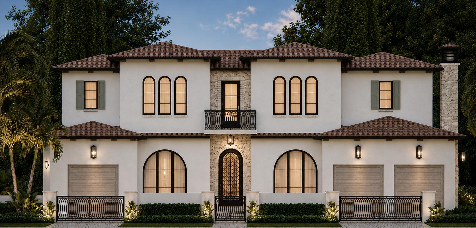 "New" Spanish Colonial-inspired residence sited on a premier corner lot in East Boca Raton 33432, crafted by Peakham Development, Affiniti Architects, and Saffron Interiors. A gated motor court sets the tone with a distinct Montecito flair, welcoming guests through a covered entry into a vestibule and expansive gallery framed by walls of glass that open to the sun-drenched pool beyond. The west wing showcases a gourmet island kitchen with Wolf, Sub-Zero, and Cove appliances, formal dining room, and dramatic vaulted great room with a gas fireplace. Across the gallery, a sophisticated Clubroom is flanked by a designated powder bath and a secondary powder bath. The east wing is entirely devoted to the Primary suite, offering dual spa-like baths and walk-in closets with direct pool access. The second level features a loft with two balconies, a VIP suite with covered balcony, two additional bedroom suites, and a laundry room. Outdoor entertaining is enjoyed at the south facing pool with a sunshelf finished in Sukabumi tile, cabana, and an expansive lanai with summer kitchen. Other amenities include a scullery with backup appliances, first and second floor laundry facilities, wine room, elevator, 3-bay garage with charger hookups, and wholehouse generator. Shown by appt only. DISCLAIMER: Information published or otherwise provided by the listing company and its representatives including but not limited to prices, measurements, square footages, lot sizes, calculations, statistics, and videos are deemed reliable but are not guaranteed and are subject to errors, omissions or changes without notice. All such information should be independently verified by any prospective purchaser or seller. Parties should perform their own due diligence to verify such information prior to a sale or listing. Listing company expressly disclaims any warranty or representation regarding such information. Prices published are either list price, sold price, and/or last asking price. The listing company participates in the Multiple Listing Service and IDX. The properties published as listed and sold are not necessarily exclusive to listing company and may be listed or have sold with other members of the Multiple Listing Service. Transactions where listing company represented both buyers and sellers are calculated as two sales. "No payments made until title passes" Some affiliations may not be applicable to certain geographic areas. If your property is currently listed with another broker, please disregard any solicitation for services. Information published or otherwise provided by seller, listing company or its representatives is deemed reliable but are not guaranteed and subject to errors, omissions, or changes without notice. Copyright 2026 by the listing company. All Rights Reserved.