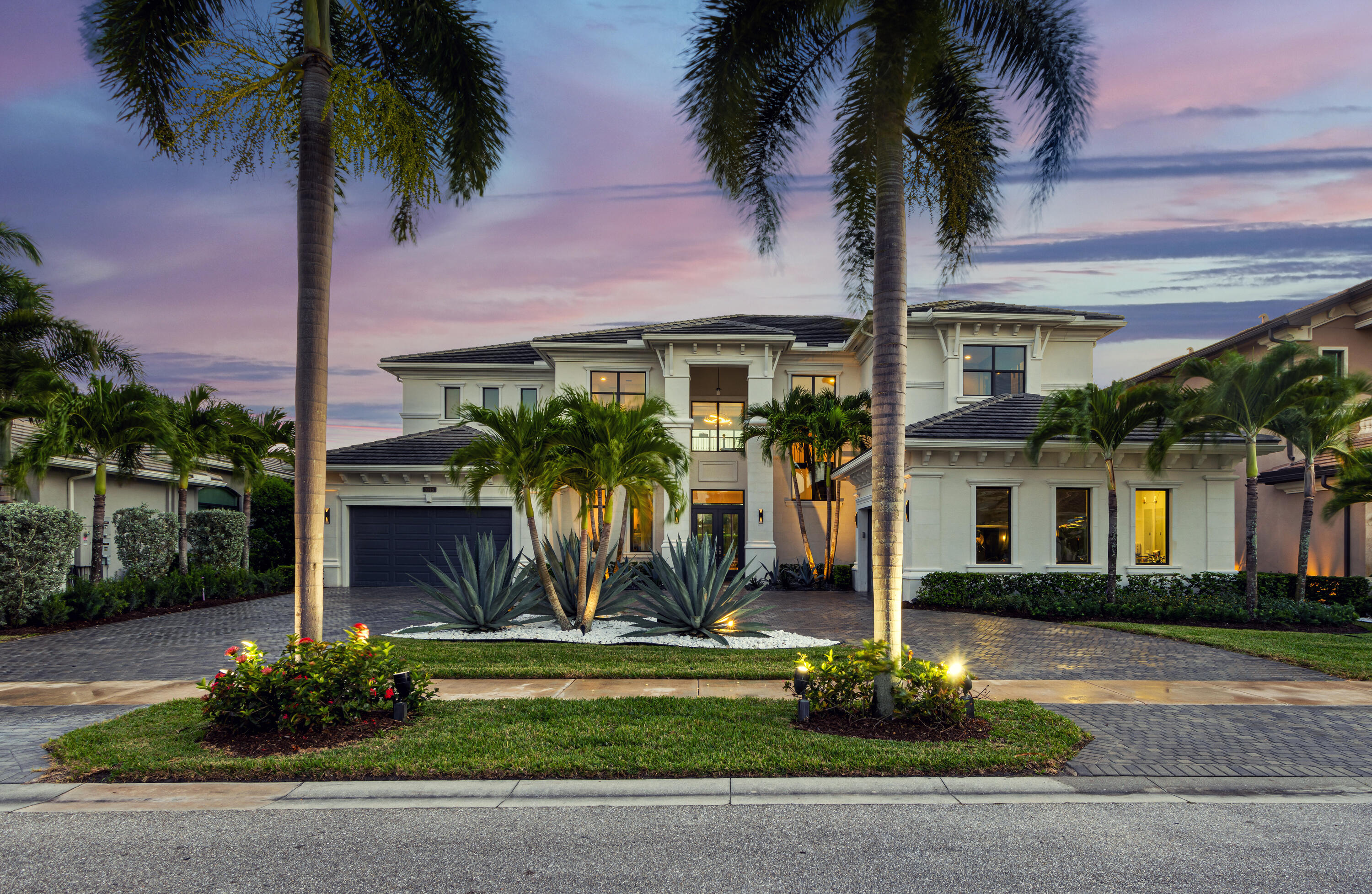 Setting the standard for opulence, this chic 6-bedroom, 8.1-bathroom estate is the largest and most lavish model offered in Seven Bridges, making it the ''crown jewel'' of this exclusive enclave. This remarkable multilevel residence boasts an array of upgrades and luxe features, elevating the concept of modern extravagance to new heights.  

Nestled in the highly desirable City of Delray Beach, Seven Bridges is an award-winning GL Homes community boasting 701 residences across four collections. The striking 28,000 ± square foot clubhouse is host to numerous world-class amenities including a state-of-the-art Fitness Center, a Tennis Center offering 12 Har-Tru courts, a Spa offering therapeutic services, an on-site Gourmet Restaurant, a Children's Center, and several Resort-Style Pools.  Delray Beach is lauded for its upscale dining and boutique shopping, vibrant nightlife, museums and sun-kissed sandy beaches. 

Radiant with natural light and enhanced by thoughtfully placed LED lighting, this luxurious estate features timelessly stylish 33 x 33 porcelain tiles, coffered ceilings, and custom upgrades throughout its interior. 

This thoughtfully designed estate is expertly crafted for those with a refined taste who wish to appreciate the finer things in life, sparing no expense in creating an unrivaled lifestyle. Smooth, clean, and cohesive, this home stands as a testament to meticulous design; comprehensive of its Control 4 smart home configuration inclusive of an immersive cinematic experience offered by the theater room. Every corner of this estate is intentionally curated and crafted, an idyllic setting for social gatherings and evenings of leisure.  

The first floor includes a living area that features an elegant porcelain-framed electric fireplace accent wall and bespoke storage solutions, as well as the formal dining room, family room, and an en suite guest bedroom. The remaining en suite guest bedrooms, primary bedroom, and laundry room are located on the second floor. 

The gourmet kitchen is fitted with top-tier Wolf and Subzero appliances, adorned with soft-close cabinets, and enhanced by a contemporary backsplash statement wall, creating a culinary masterpiece.  

On the secondary level, the expansive primary suite is a vision of luxury offering dual walk-in closets built out to perfection, a sundrenched private sitting room, tray ceiling details, a private covered balcony, and custom millwork accents. The dual en suite bathrooms feature floating vanities, frameless showers, and lavish deep soaking tub.  

Surrounding the estate's exterior is lush privacy landscaping, enveloping the residence in tropical serenity. The sprawling outdoor living space captivates the essence of refined South Florida living with its private cabana, exquisite marble pavers, a fully equipped summer kitchen with a built-in peninsula, and a resort-style pool and spa featuring iAqua link technology.  

With a negotiable furnished option, this breathtaking estate is the pinnacle of chic design and architectural grandeur. 

DISCLAIMER: Information published or otherwise provided by the listing company and its representatives including but not limited to prices, measurements, square footages, lot sizes, calculations, statistics, and videos are deemed reliable but are not guaranteed and are subject to errors, omissions or changes without notice. All such information should be independently verified by any prospective purchaser or seller. Parties should perform their own due diligence to verify such information prior to a sale or listing. Listing company expressly disclaims any warranty or representation regarding such information. Prices published are either list price, sold price, and/or last asking price. The listing company participates in the Multiple Listing Service and IDX. The properties published as listed and sold are not necessarily exclusive to listing company and may be listed or have sold with other members of the Multiple Listing Service. Transactions where listing company represented both buyers and sellers are calculated as two sales. Some affiliations may not be applicable to certain geographic areas. If your property is currently listed with another broker, please disregard any solicitation for services. Information published or otherwise provided by seller, listing company or its representatives is deemed reliable but are not guaranteed and subject to errors, omissions, or changes without notice. Copyright 2024 by the listing company. All Rights Reserved.