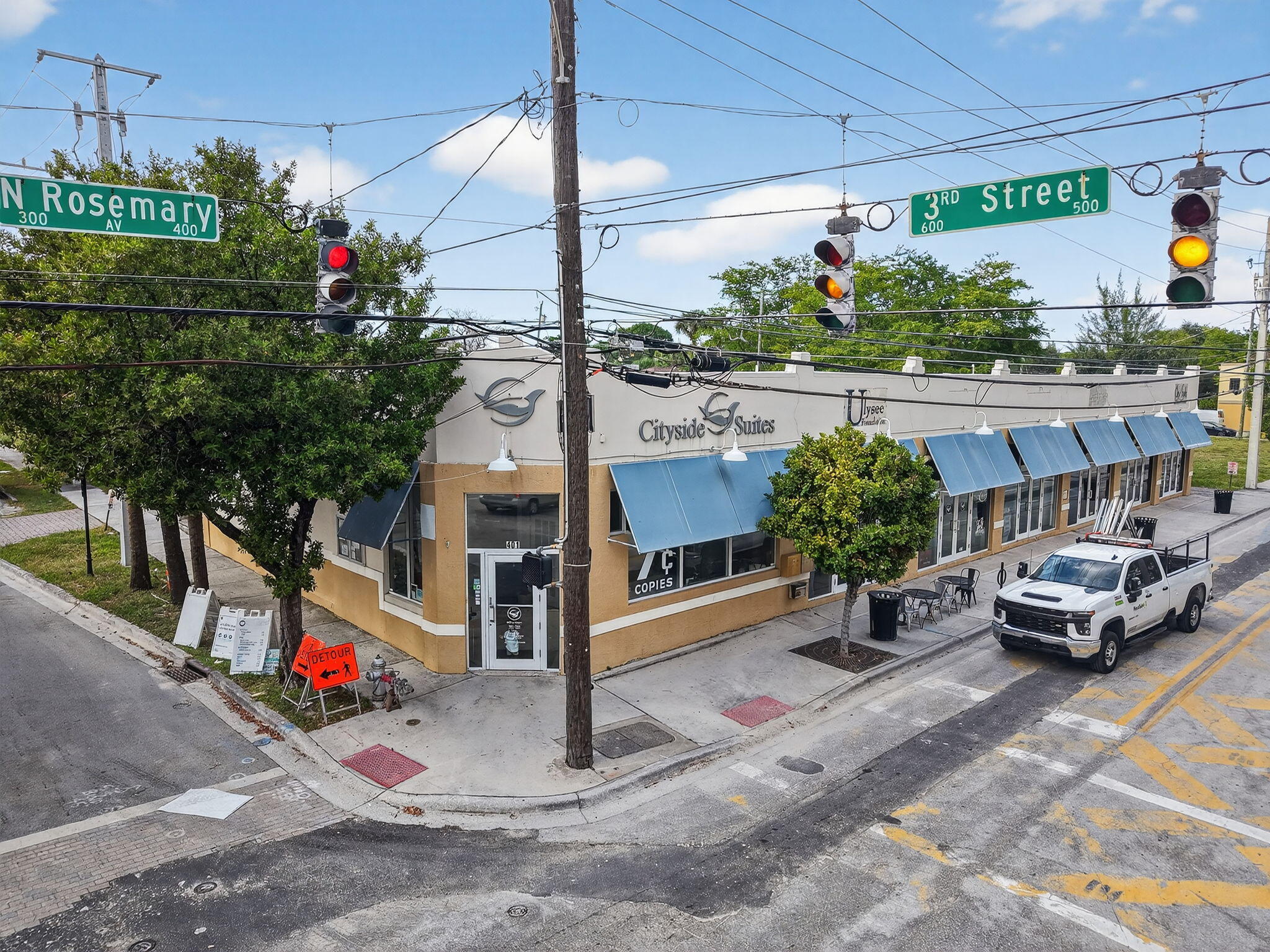 Exceptional redevelopment Real Estate Portfolio Downtown West Palm Beach, FL consisting of a strategically located real estate at 401, 403, 405, 407, 409, 411, & 413 North Rosemary Avenue, West Palm Beach, FL 33401, inclusive of 5 stories of  air rights.This is a rare opportunity to acquire prime property in the dynamic Downtown West Palm Beach corridor—an area experiencing significant growth & redevelopment activity. The portfolio's location, zoning potential, & available air rights create a strong platform for vertical expansion or future mixed-use development.All submissions will be carefully reviewed. The portfolio is being offered as one transaction & will  not be subdivided or sold separately.