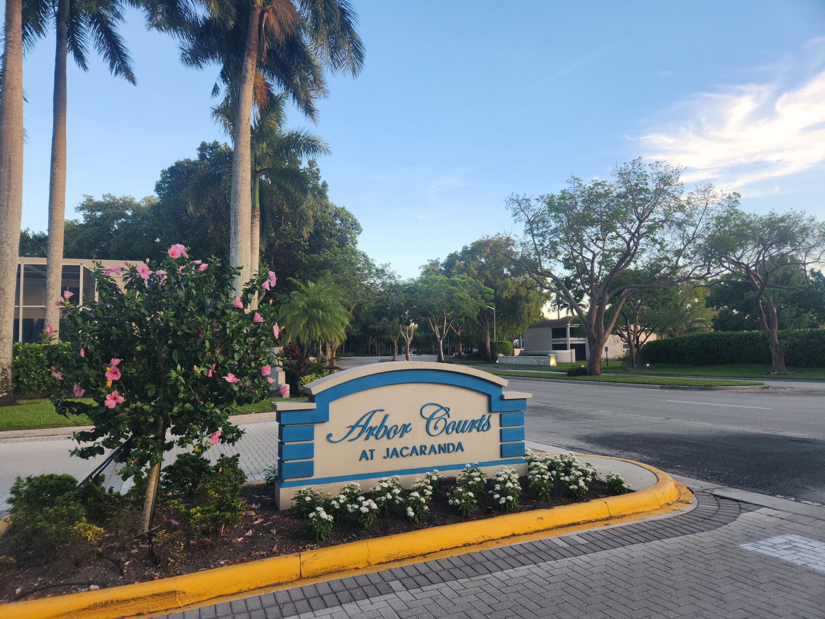 Discover this spacious 3-bedroom, 2.5-bath townhouse featuring a private patio in the highly desirable Arbor Courts at Central Park, nestled in the heart of Jacaranda in Plantation. This well-maintained community offers residents a pool, cabana, and low HOA fee. Perfectly situated for both leisure and convenience, you are just minutes from premier shopping, dining and entertainment at Sawgrass Mills Mall, The Fountains, Midtown, Las Olas, Ft. Lauderdale Beach and Seminole Hard Rock Hotel & Casino. This prime location also ensures an effortless commute to Fort Lauderdale-Hollywood International Airport (10-15 minutes) and immediate access to I-595, I-95, and the Turnpike, placing you within 30 minutes of both Miami and Palm Beach.
