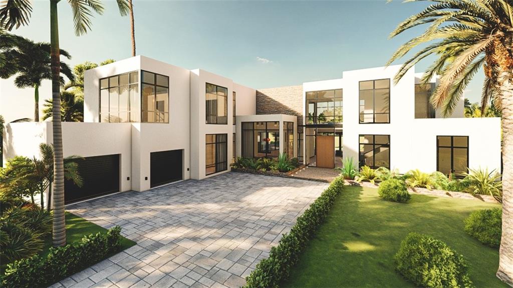Extraordinary 5BR/6BA, 8085sf 2-story pool home in pre-construction stage w/12 mo projected completion. Stunning curb appeal & entry plus 779sf poolside porcelain tile Back Terrace wired for outdoor TV/speakers/cable/internet  + Summer KIT w/granite/30" grill/refrigerator. 3 Tankless Water Htrs. 4 AC Units. Impact Wndws/Drs. 1st Flr: Foyer, LR w/23ft Ceiling overlooking pool, DR, KIT w/Quartz, Huge Bkft Bar Island, Thermador appls & Grohe faucets, Fam Rm, Office, Media Rm, Lndry Rm, MBR w/luxury Ensuite Bath, 48x48 Porcelain Tiles thruout, 72x120 Impact Pivot Front Door, LED Ceiling Lights. MBath: 10ft ceiling, 67" x 30" Freestanding tub + sep shower w/spa features; 2 lavs/2 vanities. 2nd Flr: 4 BRs w/Ensuite Baths, Porcelain wood tile floors-Den w/117sf balcony-Upgraded Lndry Rm w/LG w/d. EXTRA DETAILS:Portable Generator Ready8ft Solid Core Interior Doors w/Hidden HingesMAIN FLOOR 48” x 48” Porcelain Tile ThroughoutKITCHEN: THERMADOR: 24" Undercounter Wine Cooler/30" Freezer Column/Refrigerator Column/Cooktop & 36" Hood/24" Dishwasher/24" Whole Bean Coffee System/24" Speed Oven/30" Convection Oven – Oversized island w/Counter Seating & Storage Beneath – Grohe FaucetsMASTER BATH: 67” x 30” Resin Freestanding Tub with Freestanding Eurocube Grohe Tube & Handheld Shower + Separate Shower w/2 Eurocube Grohe Volume Control, 2 Handheld Shower Heads, Ceiling Mounted Rain Shower and 2 Handheld Shower Heads – 2 Separate Toilet Rooms w/Wall Mounted Duravit Toilets – Walk In ClosetsGUEST BATH: Duravit Tub & Toilets/Eurocube Grohe FaucetsBACK TERRACE: 24” X 48” Porcelain Tile. Adjacent to 36’ x 16’ Pool.SUMMER KITCHEN: Granite Counters-4 Burner Standard 30” Grill-Undercounter refrigerator2300sf Rectangular Concrete Pad Driveway2 Garages = 607sf    Garage 1: 22 x 12     Garage 2: 22 x 13SECOND FLOORPorcelain Wood Tile Flooring4 GUEST BEDROOMS Each with Ensuite Baths w/Eurocube Grohe Faucets, Wall Mounted Vanities, Duravit Wall Mounted Toilets, Barn Door Glass Shower Enclosures & Walk-In Closets, Porcelain Wood Tile Floors – Walk In ClosetsDEN with 117sf Balcony Including Porcelain Wood Floor Tiles and Aluminum RailingLAUNDRY ROOM: Quartz Countertops, Sink w/Eurocube Grohe Faucet and LG Washer & DryerCBS & All Concrete Slab for 2nd Floor and RoofROOF Storm Drains