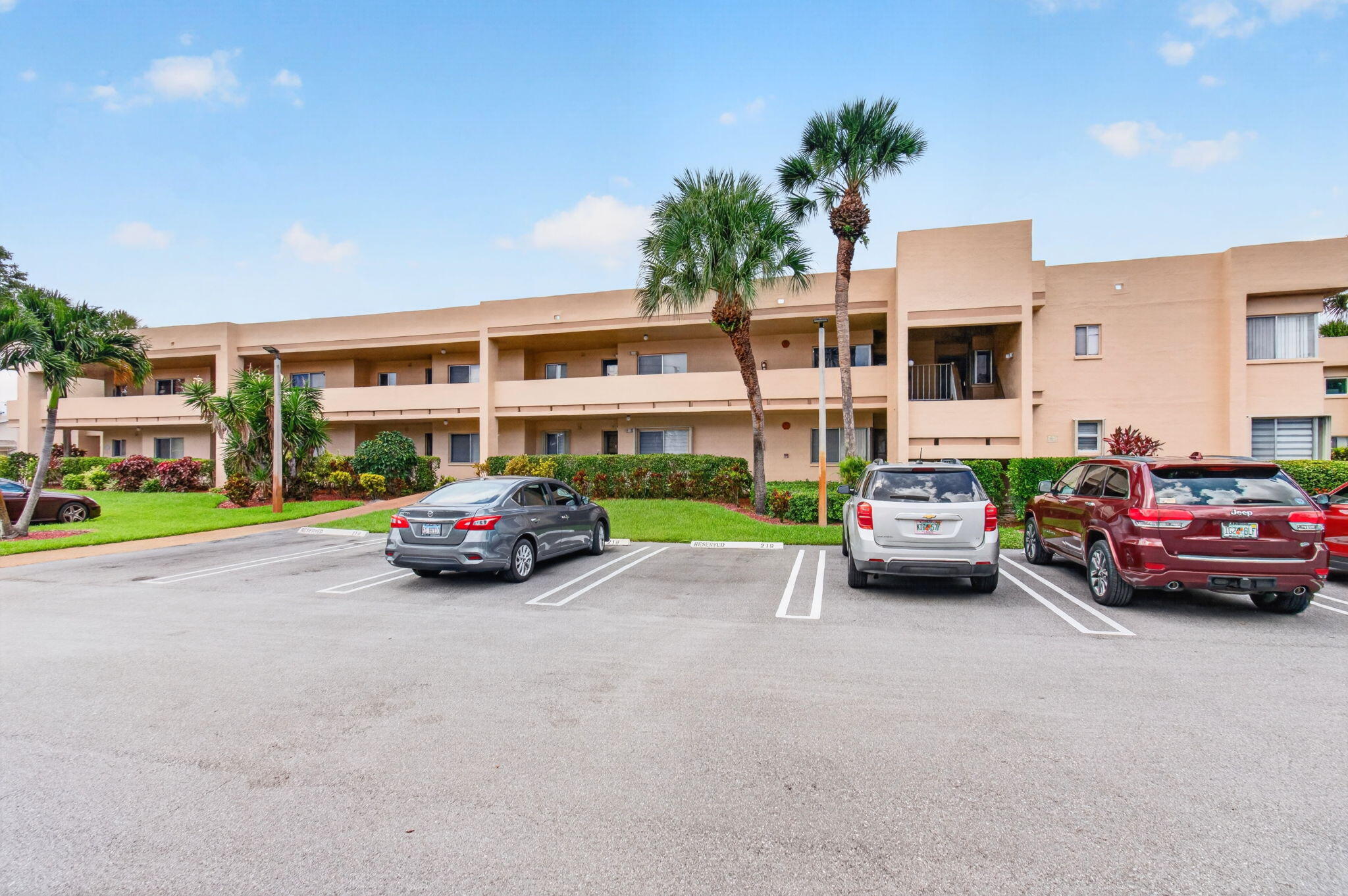 Beautiful condo in the highly south after Poinciana Gardens 55+ community. Furnishing included at no extra cost for buyers convenience. Sliding Doors to covered, screened Patio w/pull down shutters overlooks Pool. Storage Rm included.  Beautiful Clubhouse featuring Work-Out Rm, Mel's Cafe which has Entertainment, Dancing, plus Heated Pool. ''Pay as You Go Golf'' available. Located in PB County, close to PB Airport, Main Roads, Shopping, Restaurants & Entertainment. IMMEDIATE Rental OK!