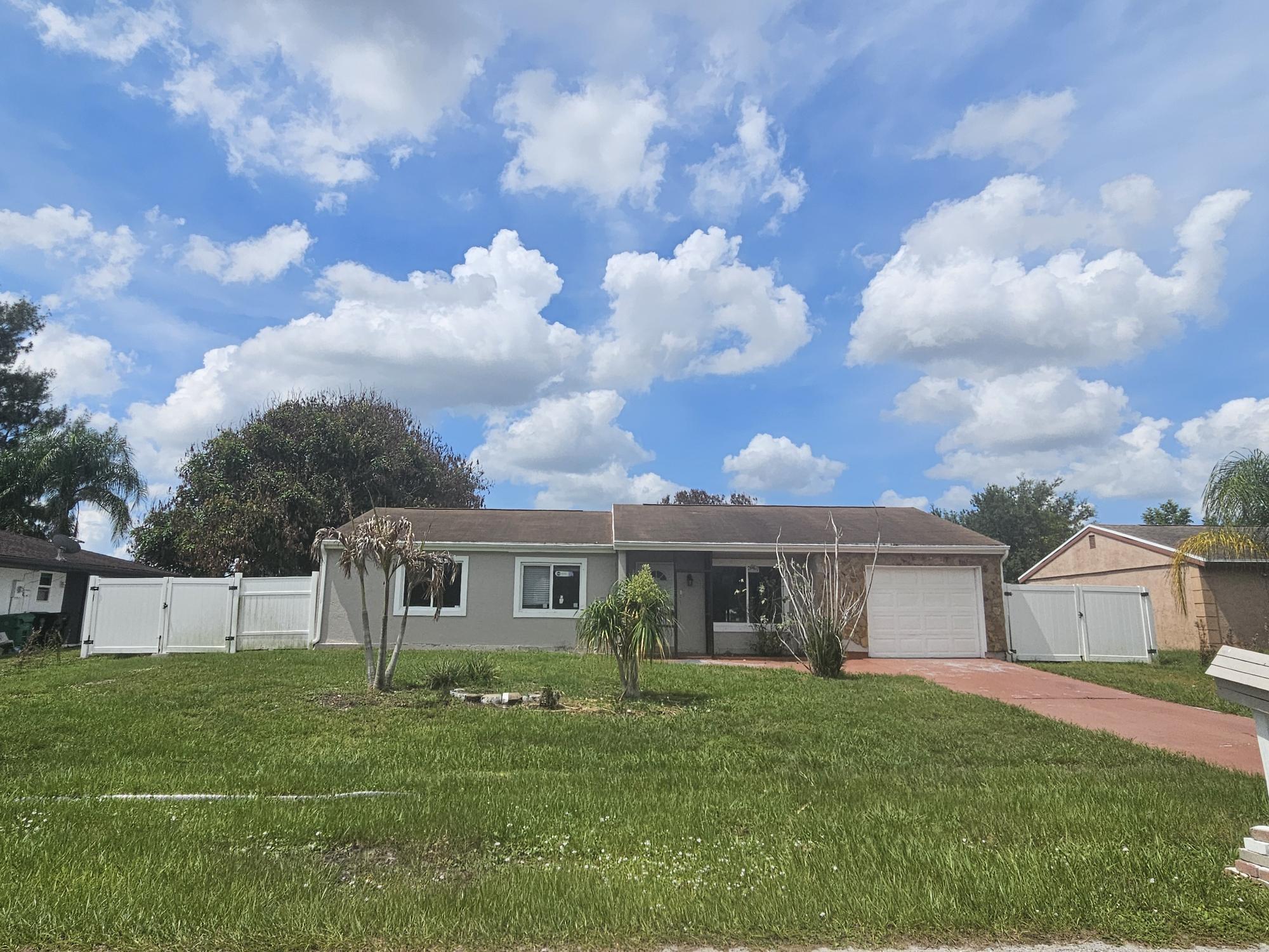 Excellent Opportunity for Investors & Savvy Homebuyers!! This spacious 3-bedroom, 2-bathroom single-family Canal home offers approximately 1,320 square feet of living space, a refreshing swimming pool, and a 1-car garage. Priced reflects its current condition, the property presents a fantastic value for buyers ready to add their personal touch. It requires a new roof along with various cosmetic and functional updates — making it an ideal project for investors, contractors, or Do-it-yourself enthusiasts seeking strong equity-building potential. Excellent central location with easy access to shopping centers, top-rated schools, public transportation, and major highways. Cash offers only with proof of funds, due to the property's current condition.