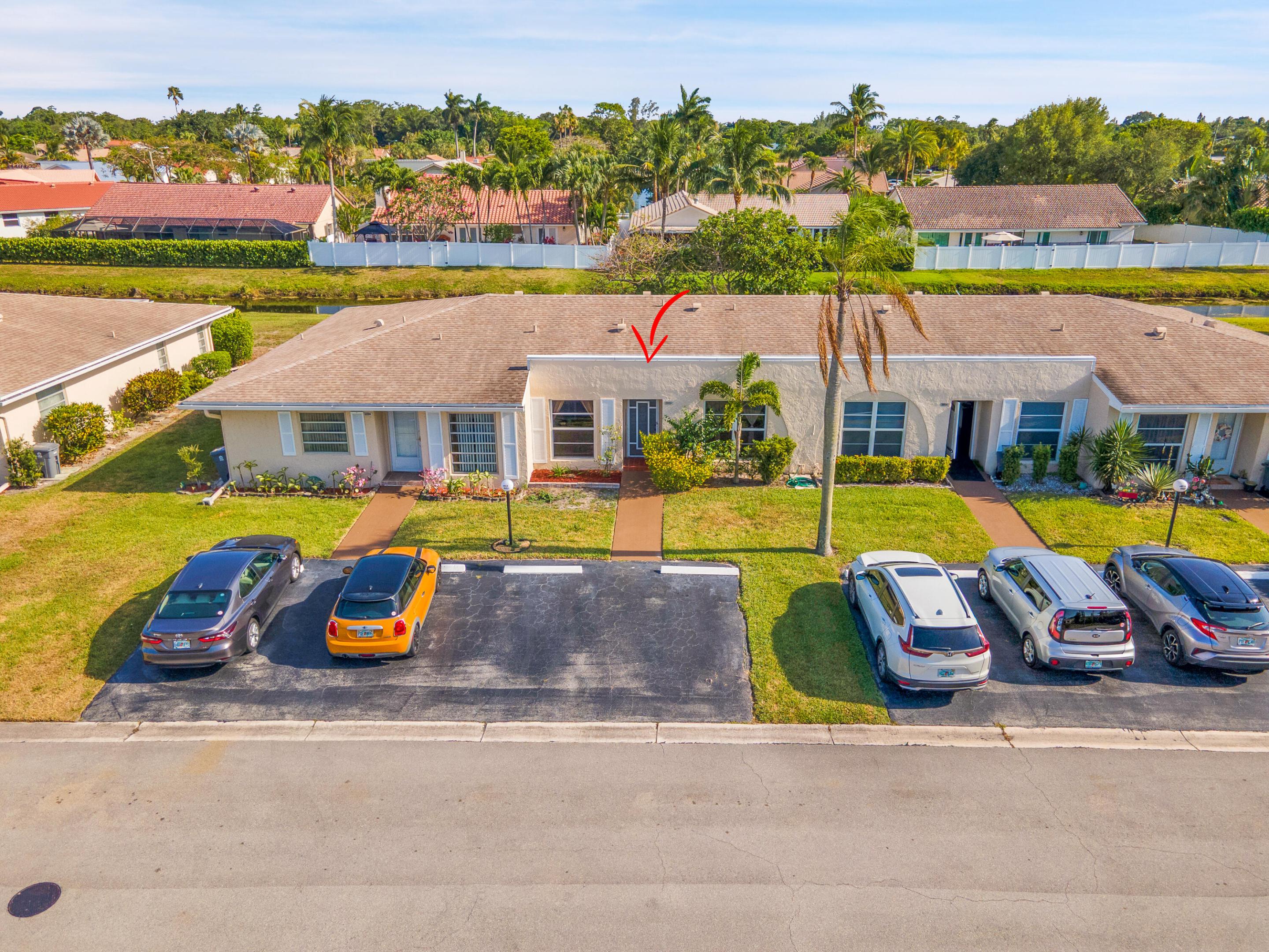 Welcome to this bright 2-bedroom, 2-bathroom condominium located in Boca Lakes Condo in Boca Raton, Florida. Situated on one floor with 908 square feet of finished living space, this waterfront property offers comfortable living in a well-established community. The efficient layout provides the functionality you need with two full bathrooms and bedroom separation for privacy and convenience. This unit has all impact windows and sliding doors. The roof was replaced in 2022 and the AC is just over 2y old. Being a waterfront residence at Boca Lakes Condo presents an appealing opportunity to enjoy the lifestyle that this prime Boca Raton location affords.
