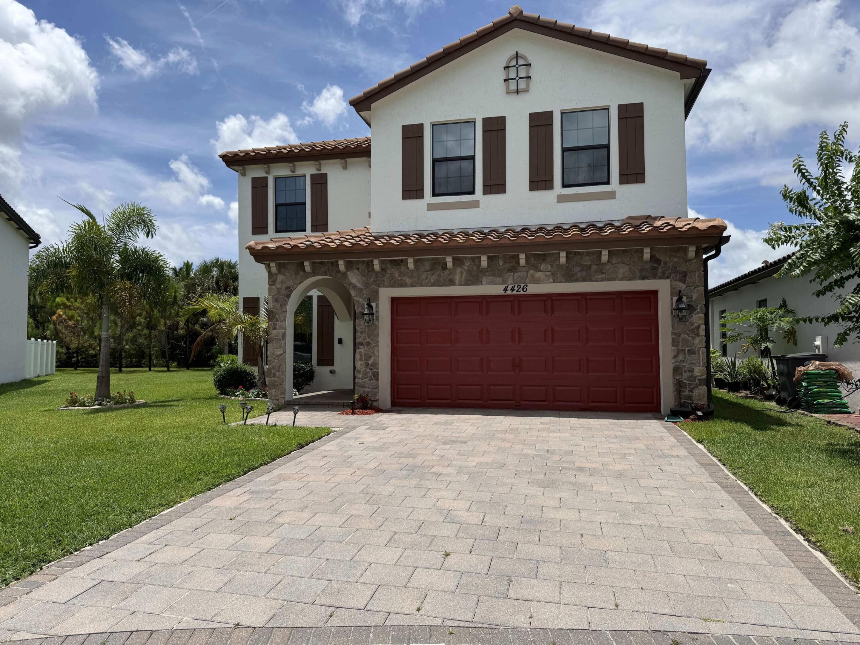 Welcome to this 2-story, 4-bed, 2.5-bath cul-de-sac home in Kindred Cove. This 2017 concrete block stucco home features luxury vinyl floors and premium plantation shutters. Fully remodeled kitchen and bathrooms! Boasting an 8,324 sq ft lot, this property features the largest backyard in the community—perfect for a pool or custom outdoor living. Enjoy a community park directly across the street. Excellent proximity to local amenities, shopping, dining, and the airport.