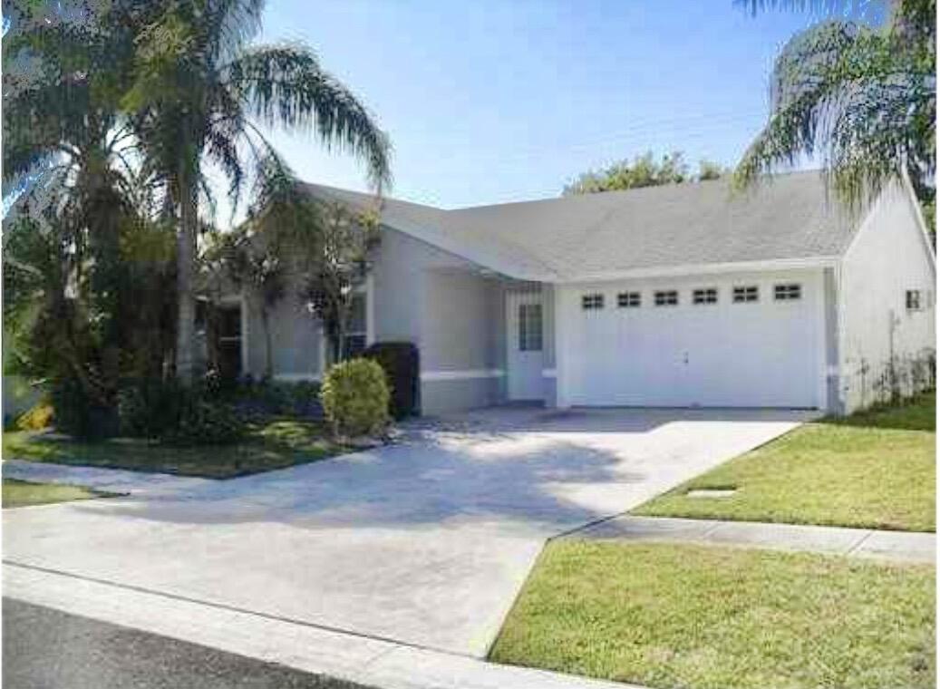 Great opportunity for investors or buyers looking to create their dream home! This charming 3-bedroom, 2-bath single-family home, priced under $400,000, offers incredible value with a new roof, new A/C, and newer water heater. While the interior could benefit from cosmetic updates, it provides the perfect opportunity to add your personal touch and build instant equity. Step outside to a spacious backyard featuring a mature mango tree, plenty of room for outdoor entertaining, and space to add a pool. Conveniently located near schools, parks, shopping, and dining, this home is nestled in a community with low HOA fees. Sold As-Is and priced to sell—don't miss this excellent opportunity to make it your own!